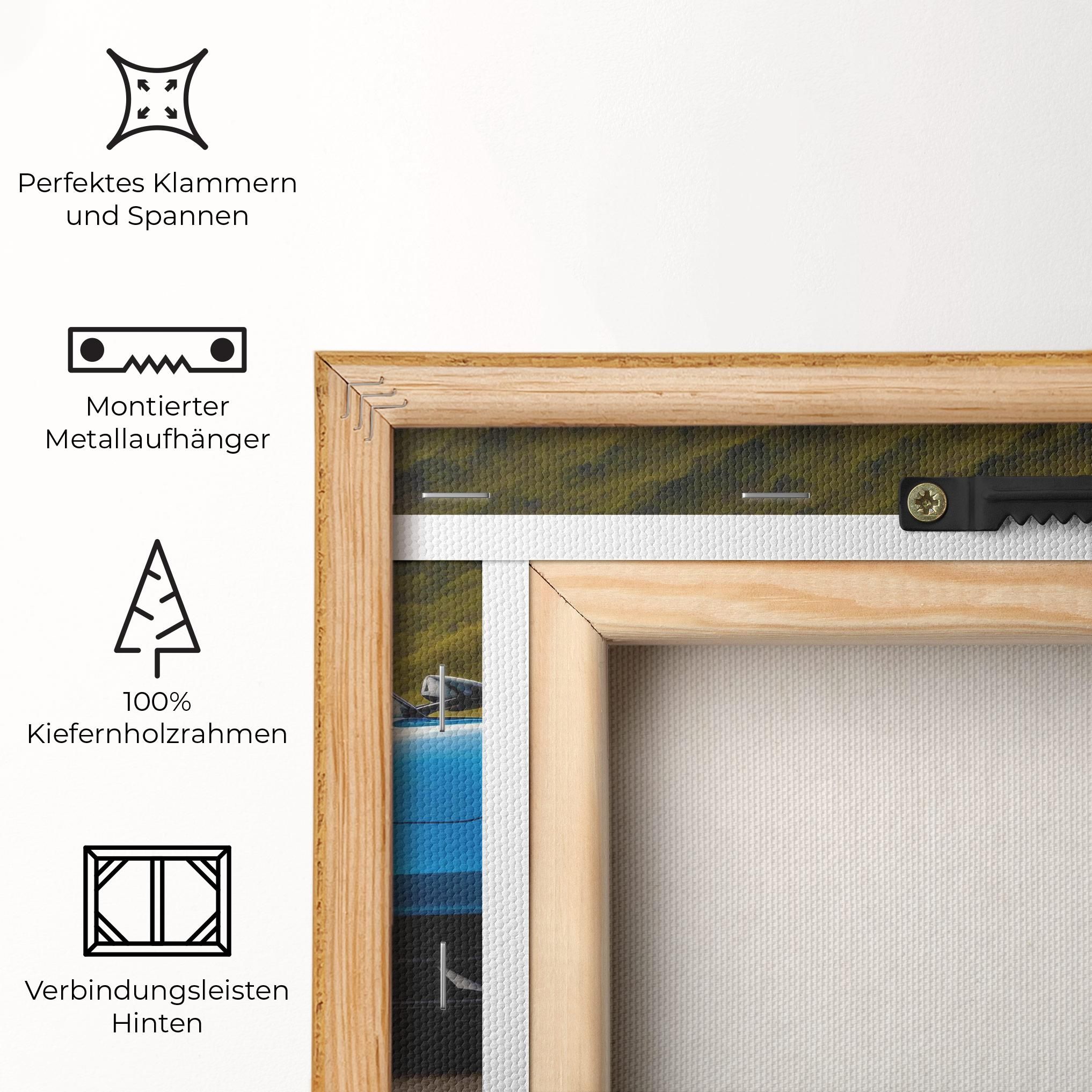 Blue Sport Car mockup 5