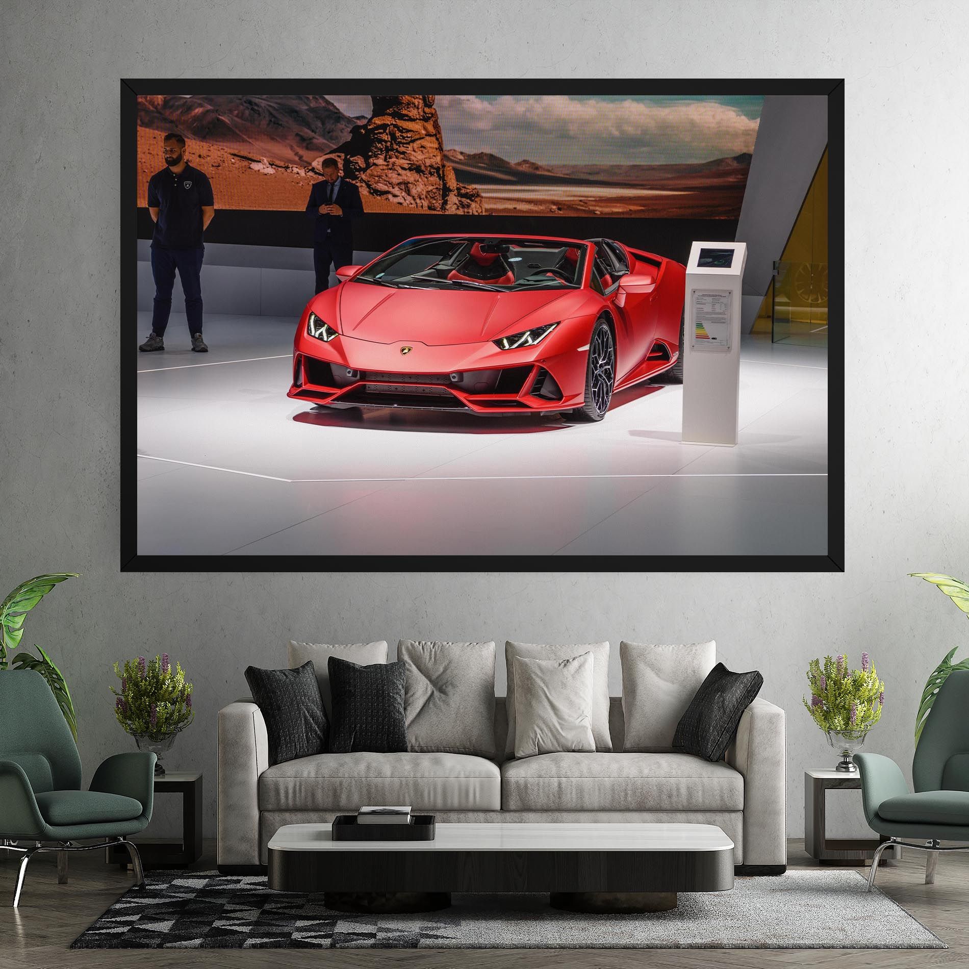 Red Lambo Front mockup 7