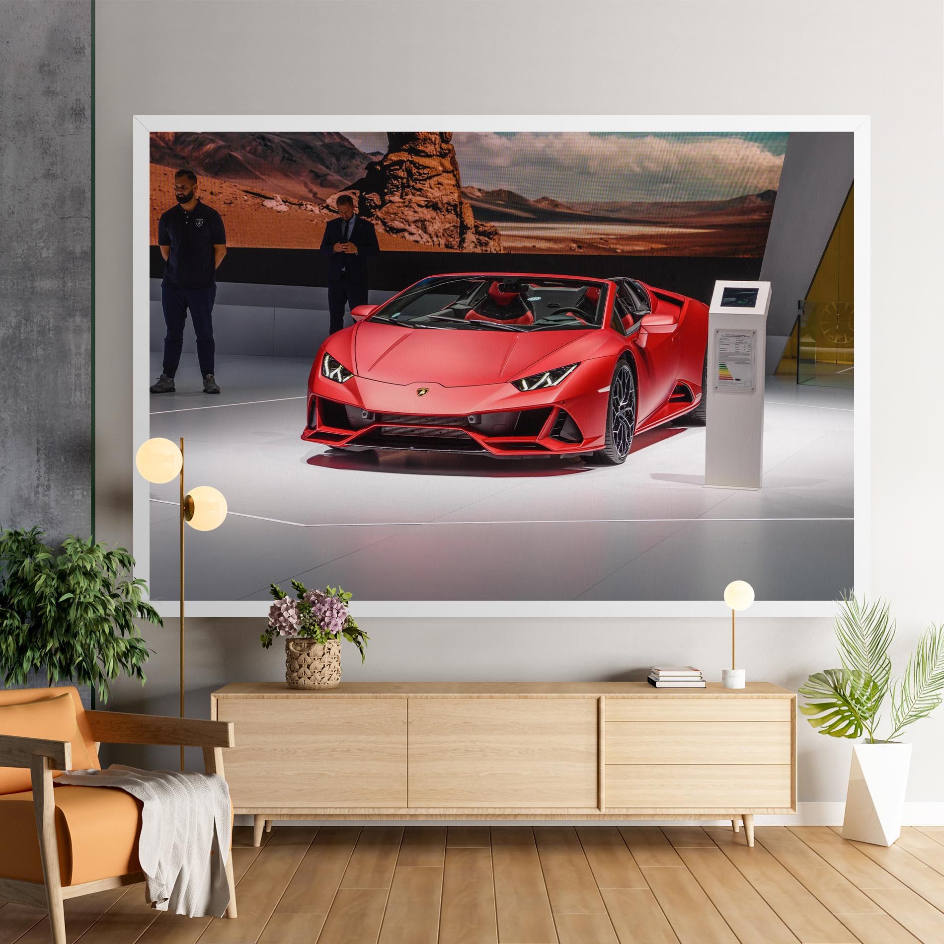 Red Lambo Front mockup 9