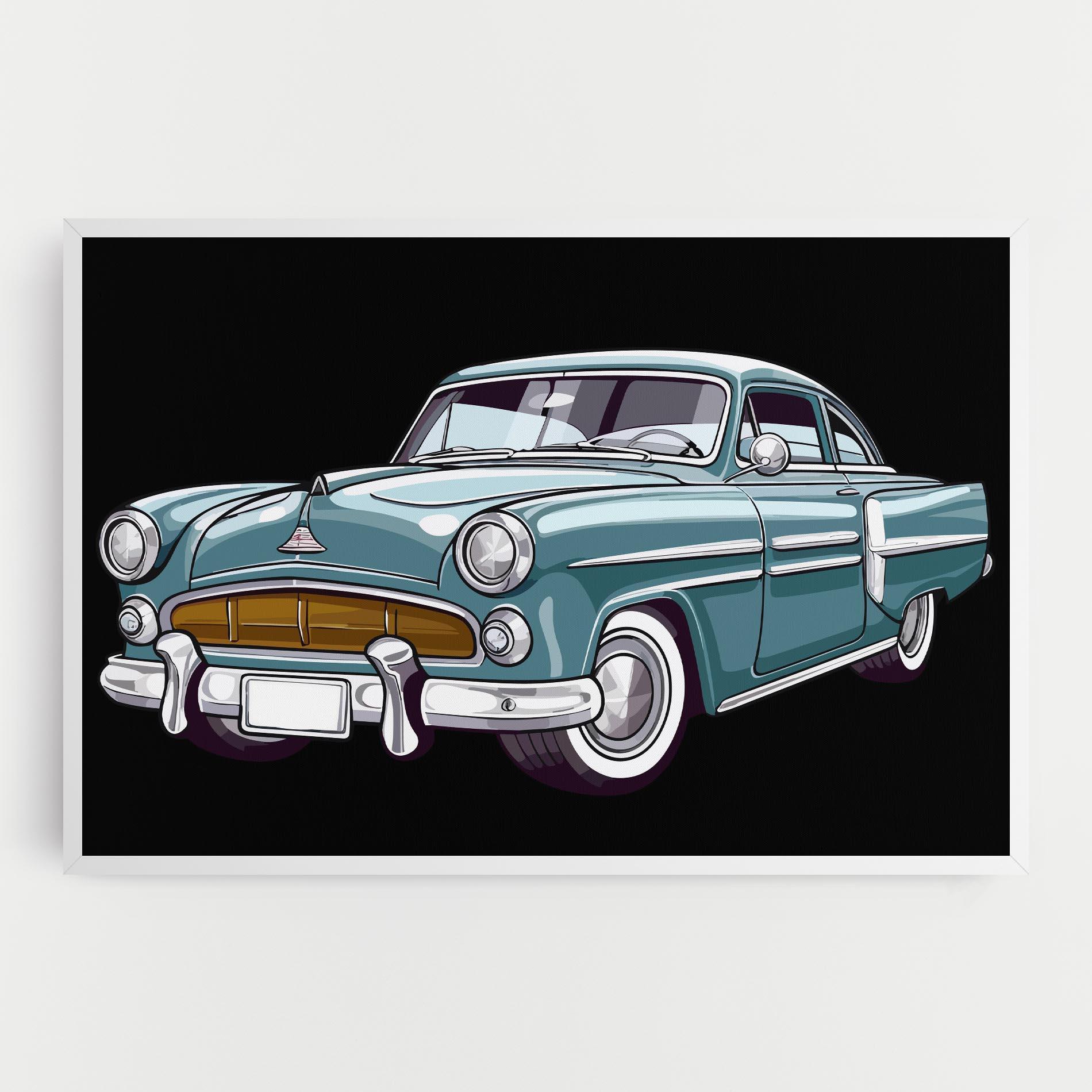 Leinwandbild Ford Thunderbolt mockup 0