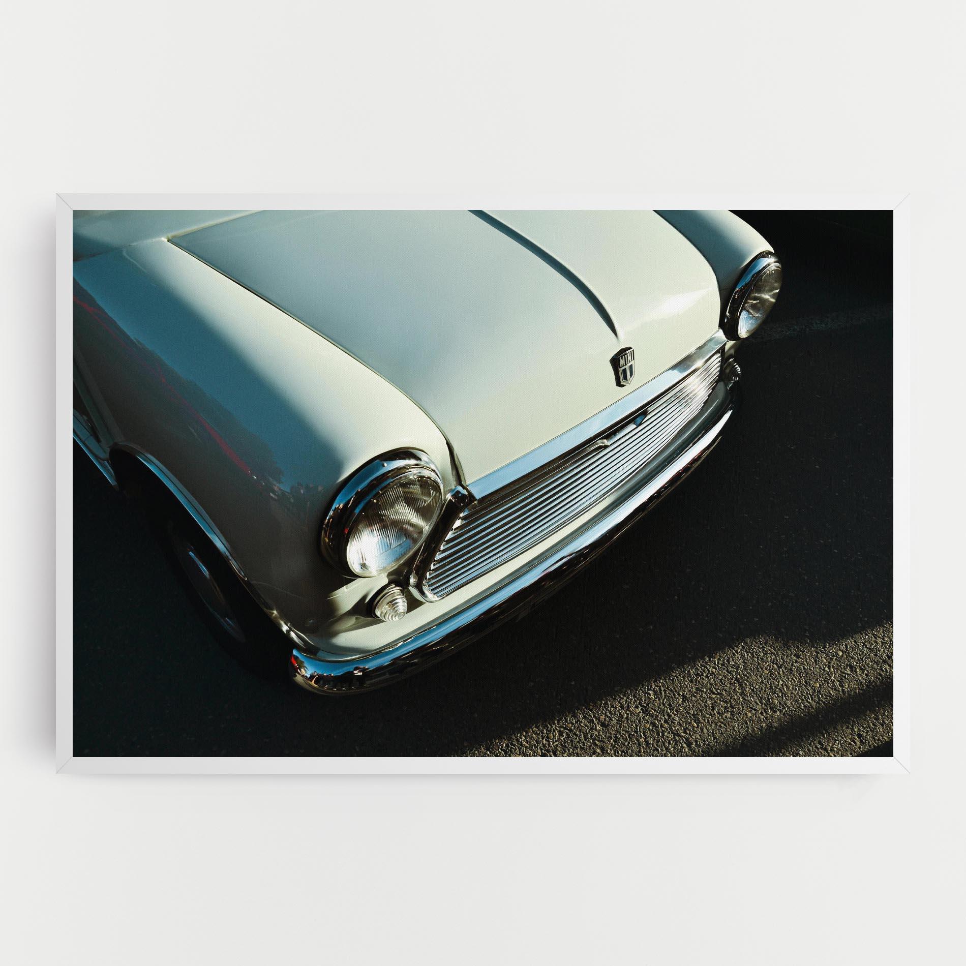 Leinwandbild Light Blue Car mockup 0