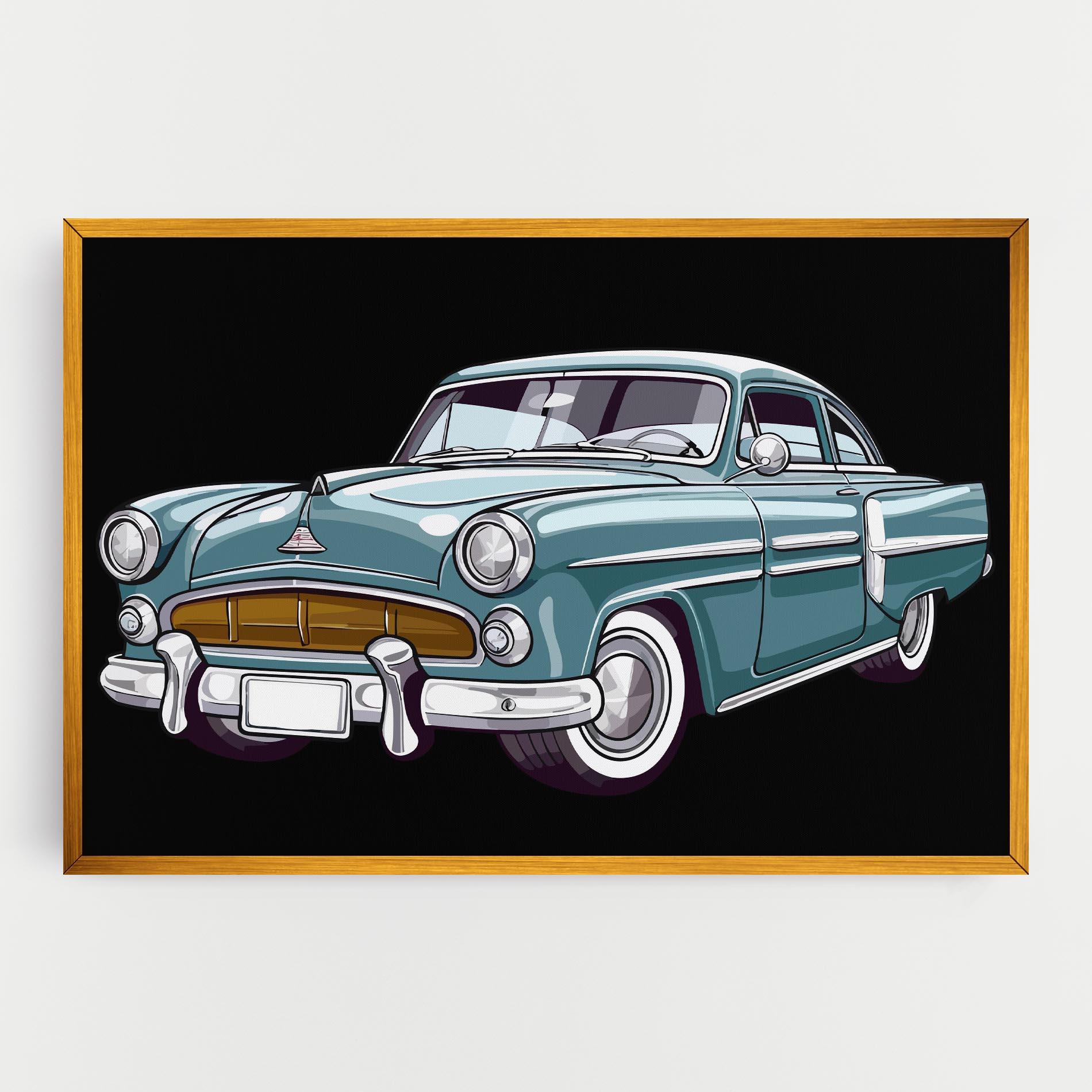 Leinwandbild Ford Thunderbolt mockup 0