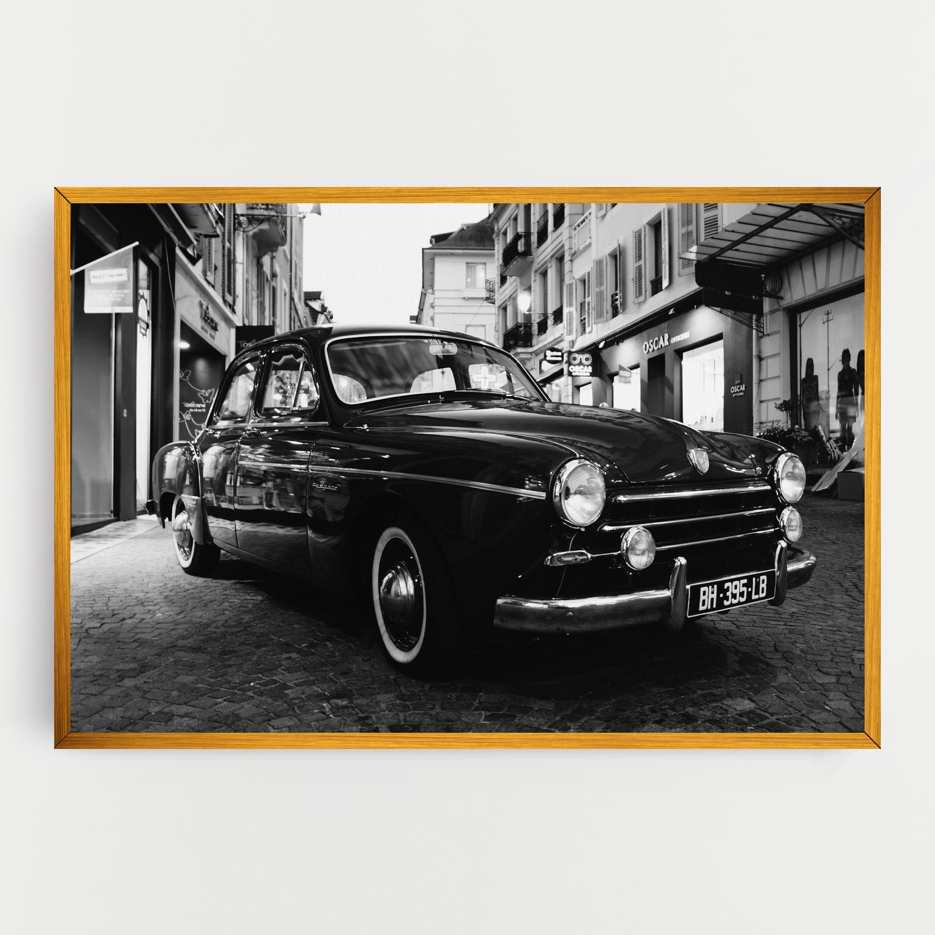 Pretty Black Car mockup 0