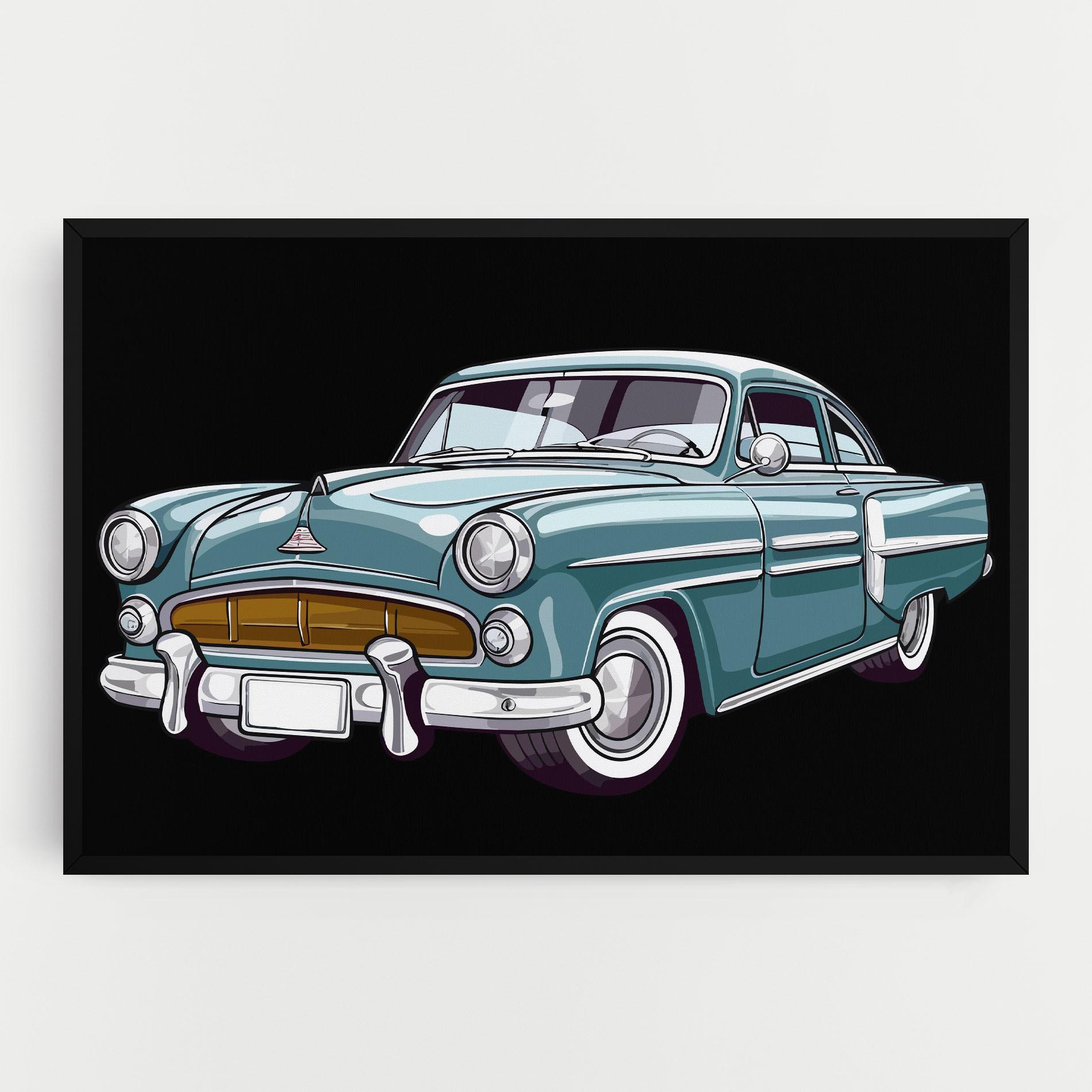 Leinwandbild Ford Thunderbolt mockup 0