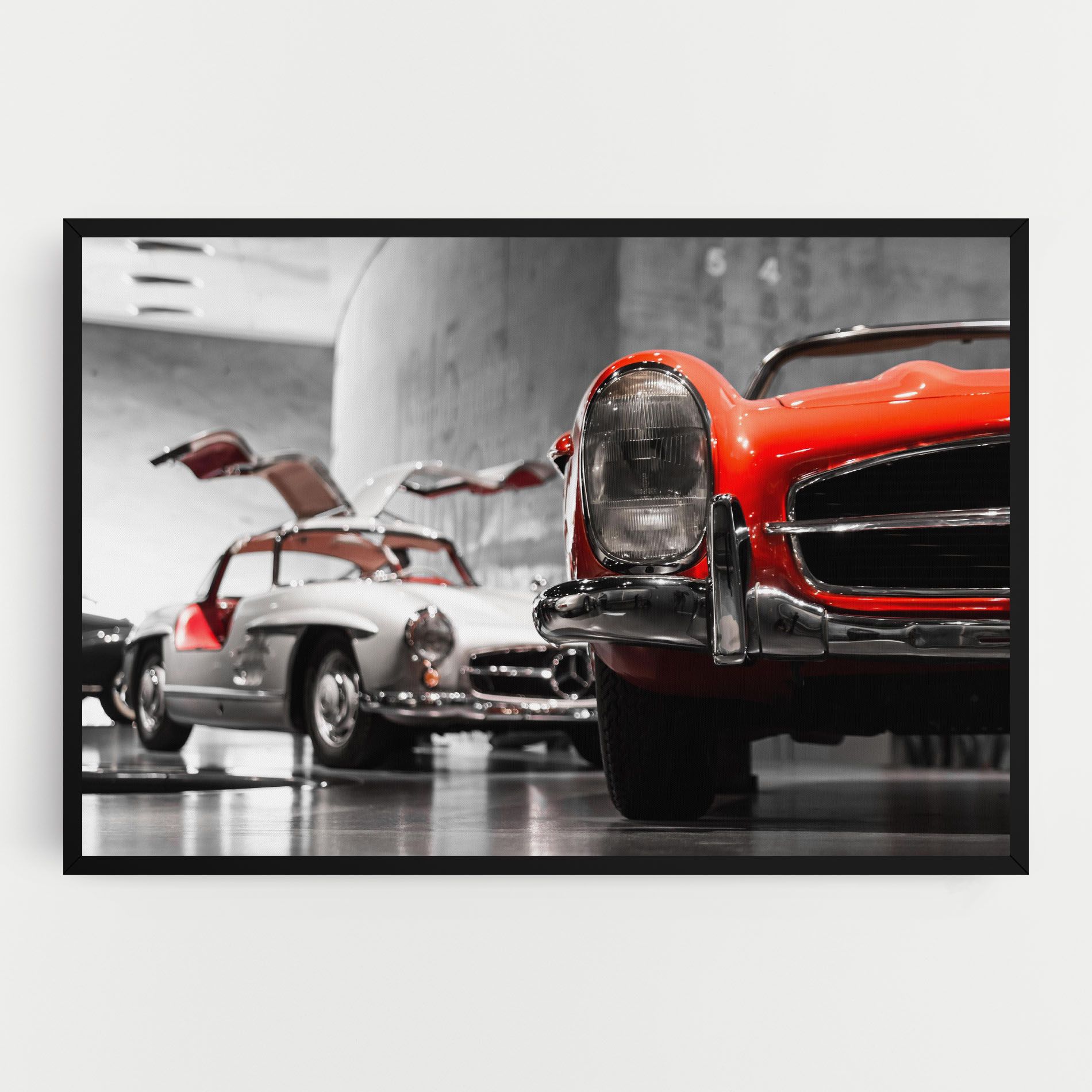 Vintage Red White mockup 0