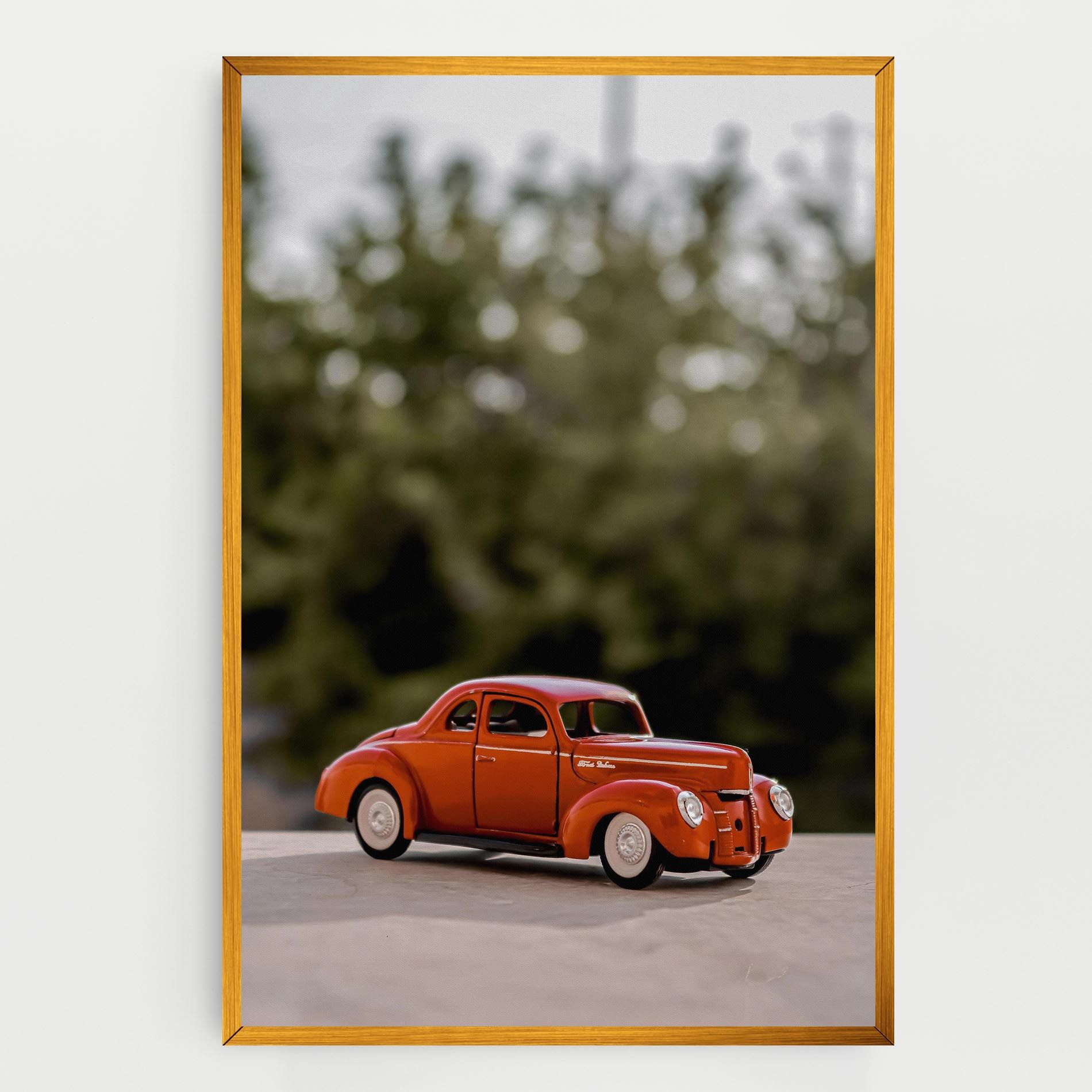 Vintage Orange Toy mockup 0