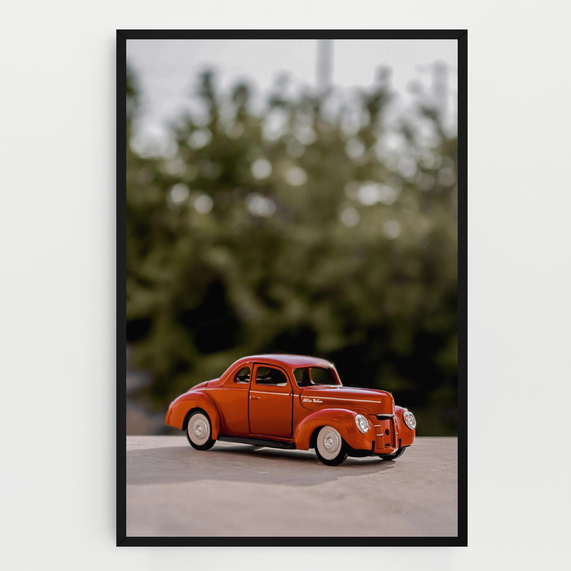 Vintage Orange Toy mockup 0