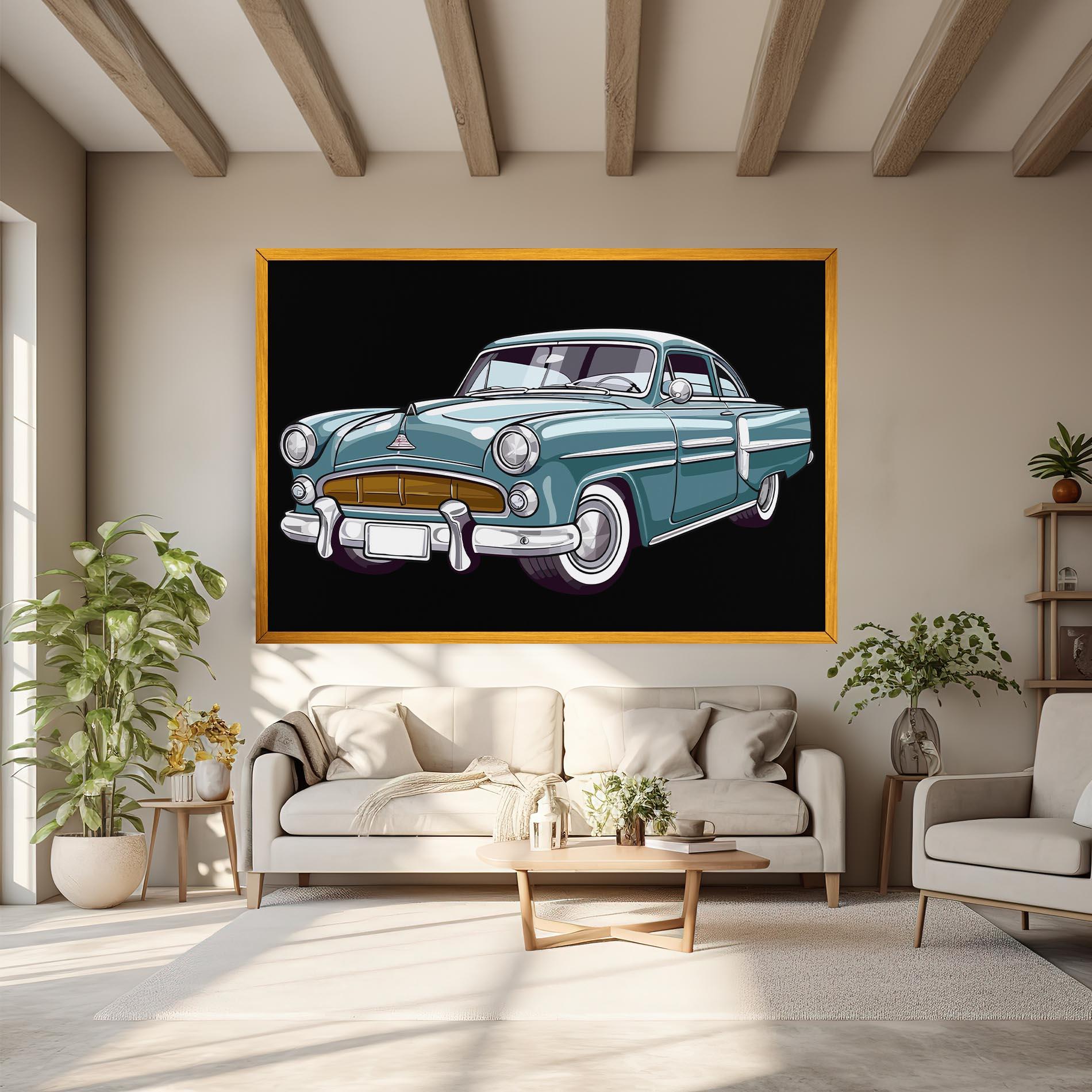 Leinwandbild Ford Thunderbolt mockup 6