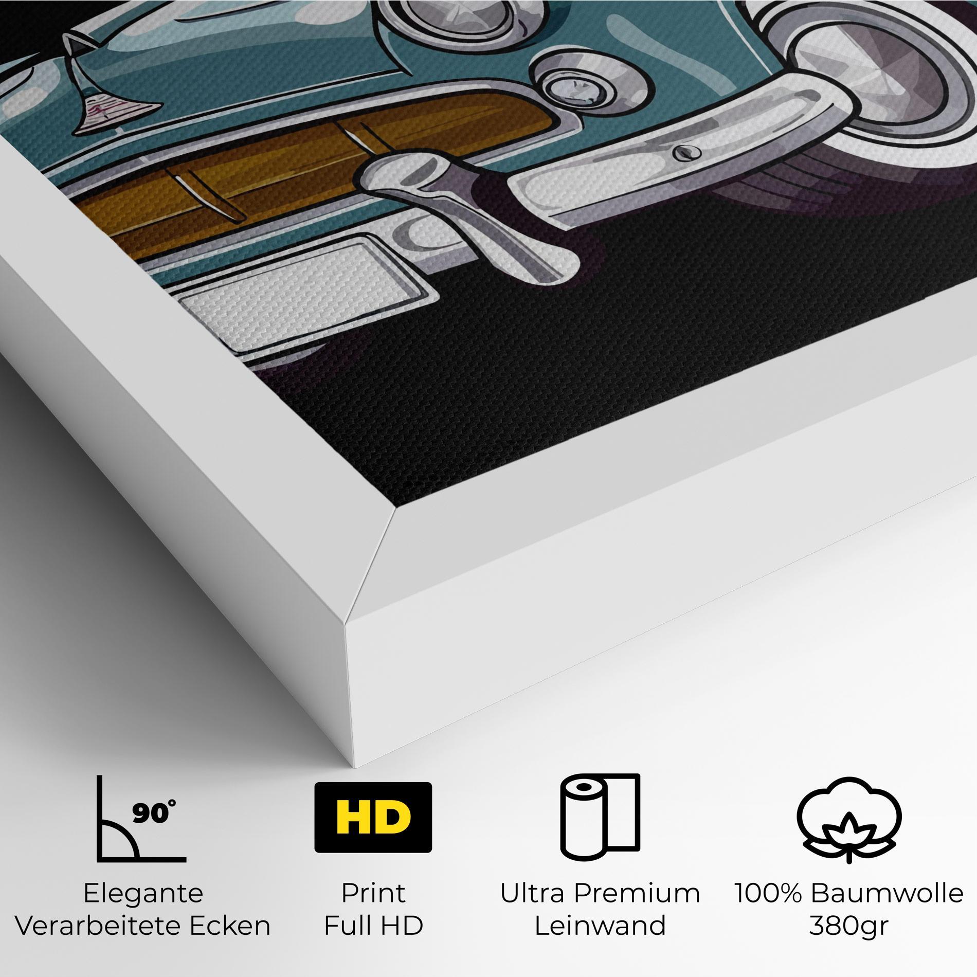 Leinwandbild Ford Thunderbolt mockup 4