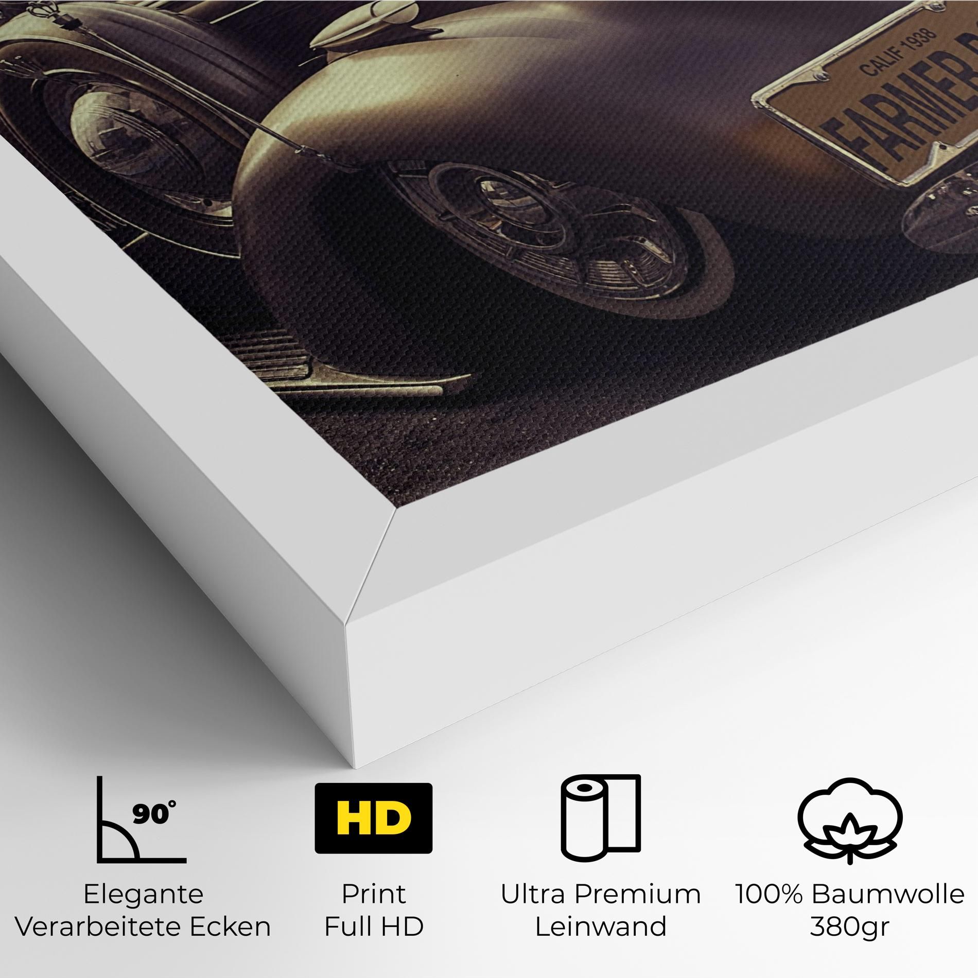 Old Classic Car mockup 4