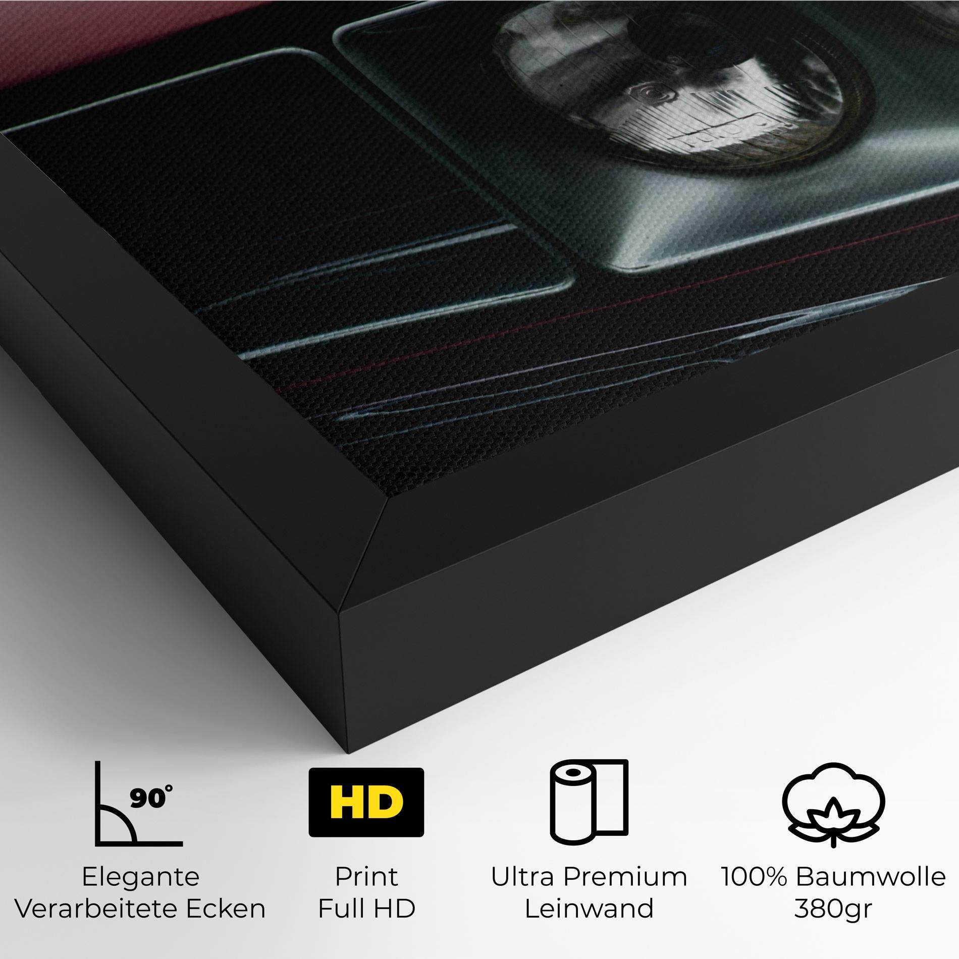 Dark Red Car mockup 4