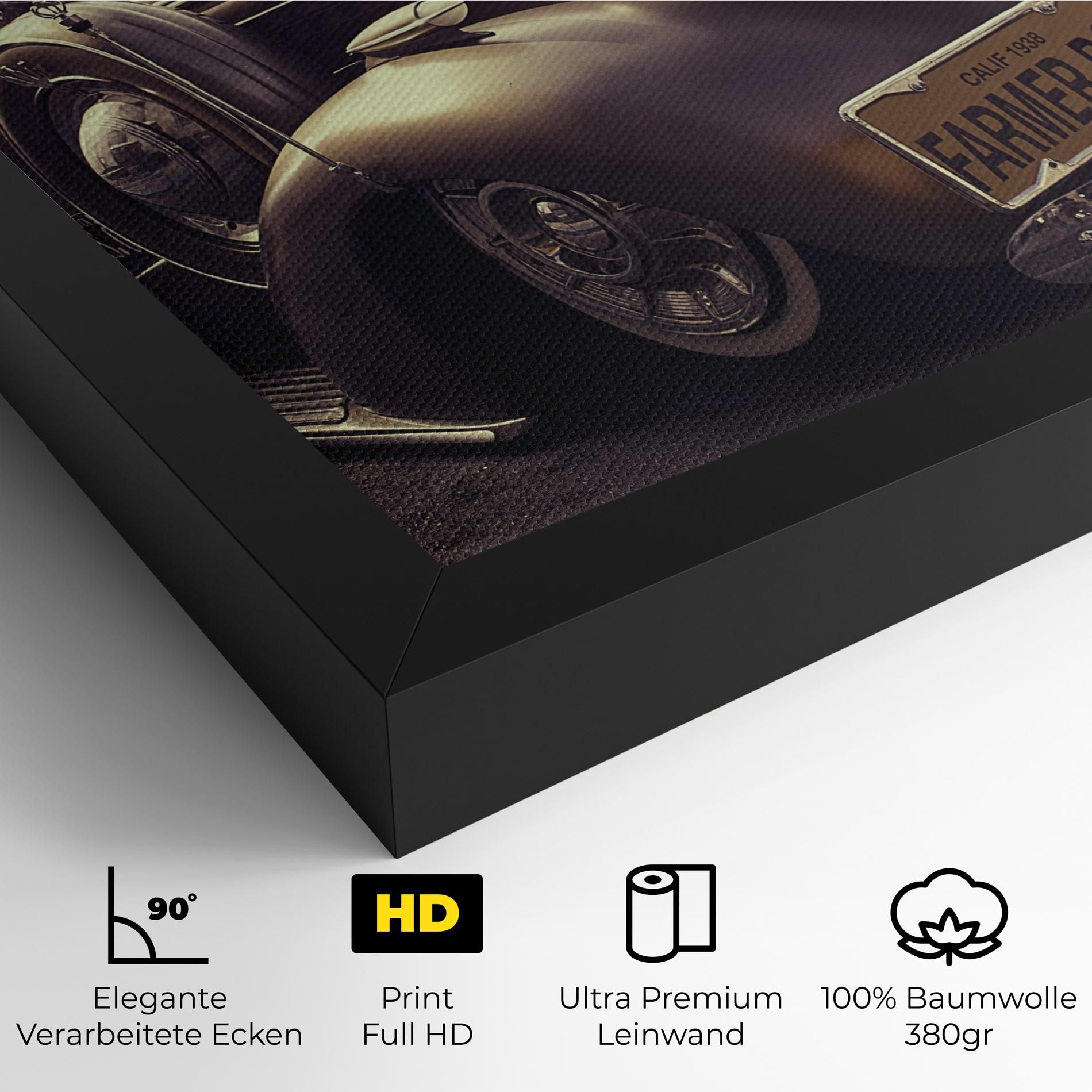 Old Classic Car mockup 4