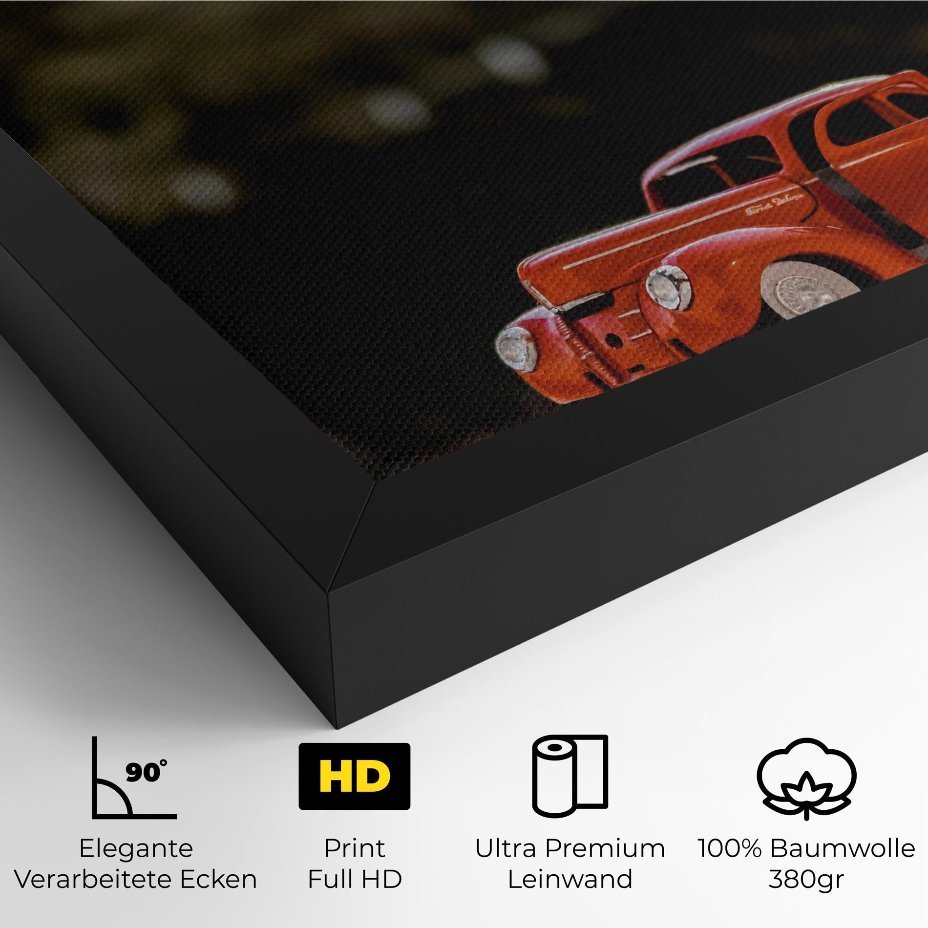 Orange Toy Car mockup 4