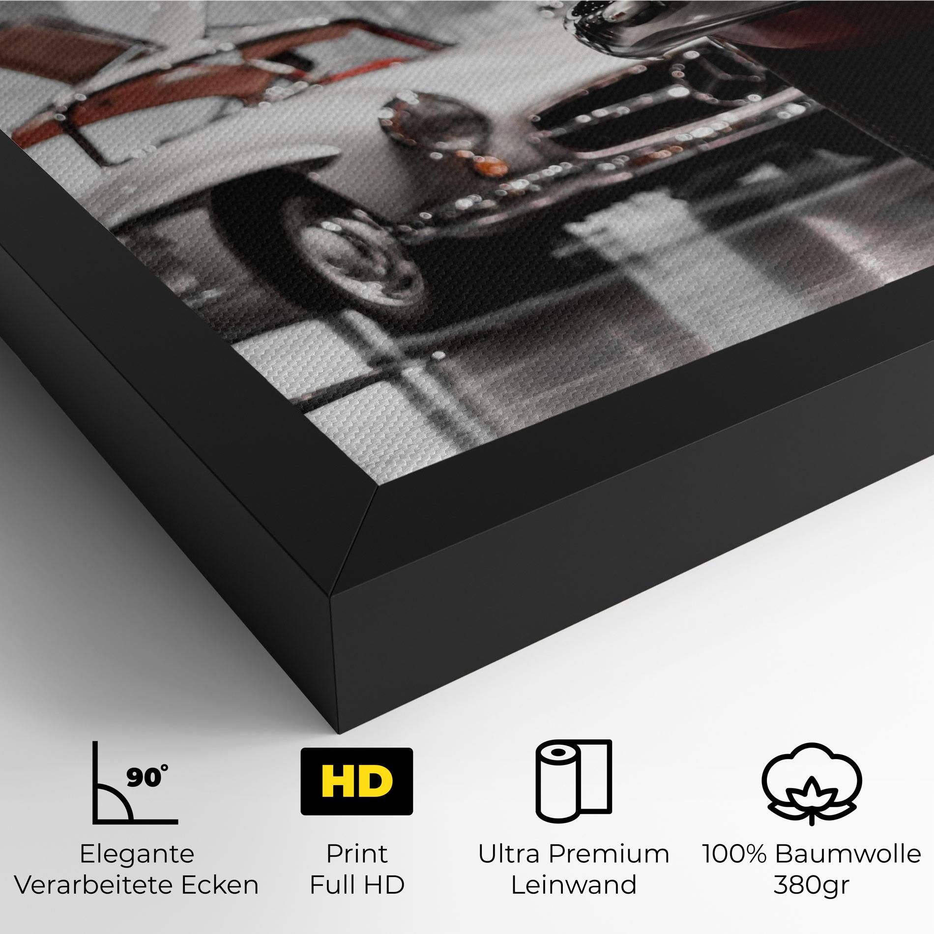 Vintage Red White mockup 4