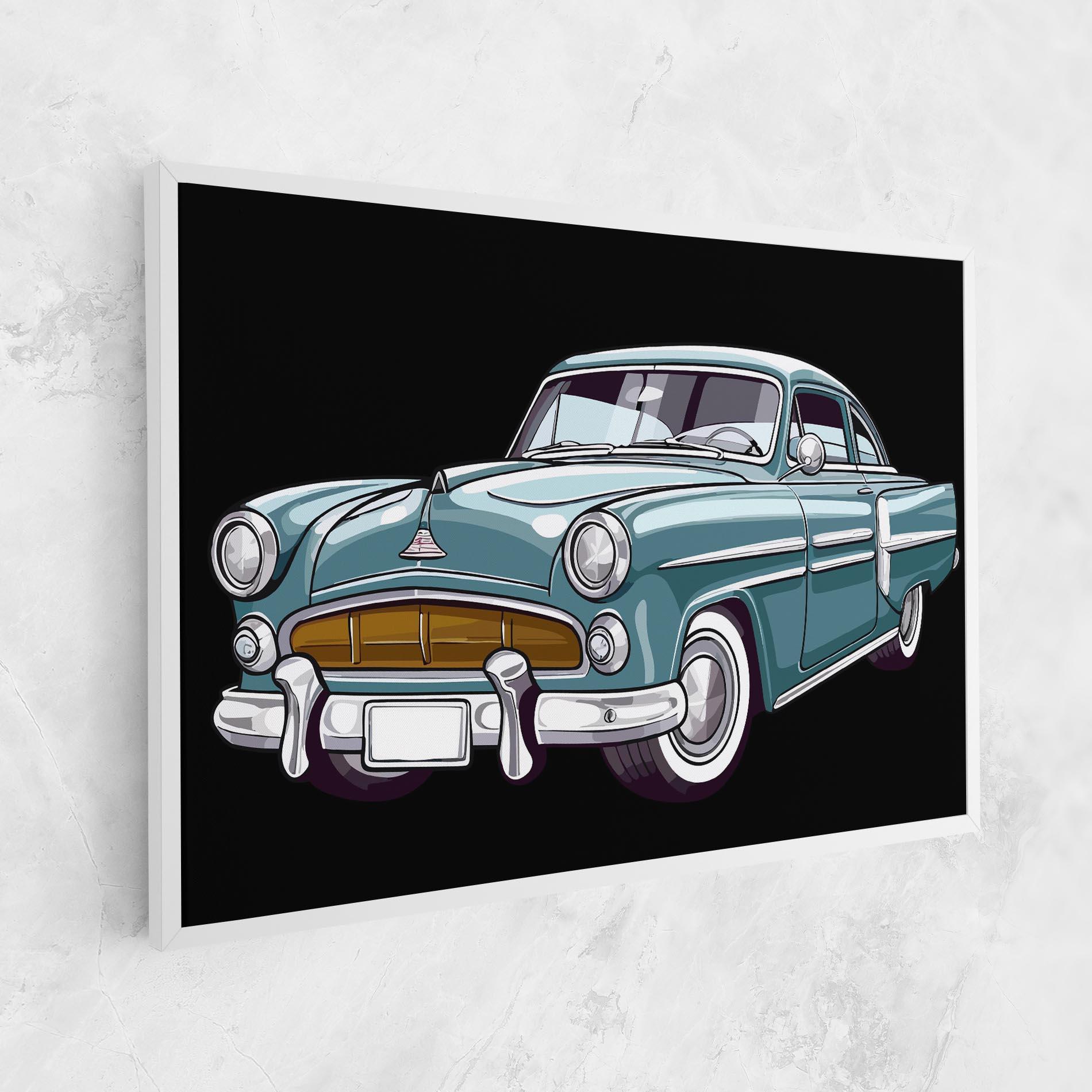 Leinwandbild Ford Thunderbolt mockup 1