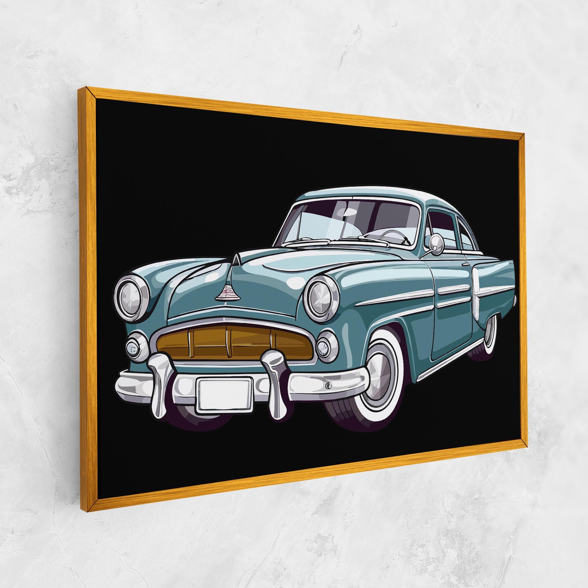 Leinwandbild Ford Thunderbolt mockup 1