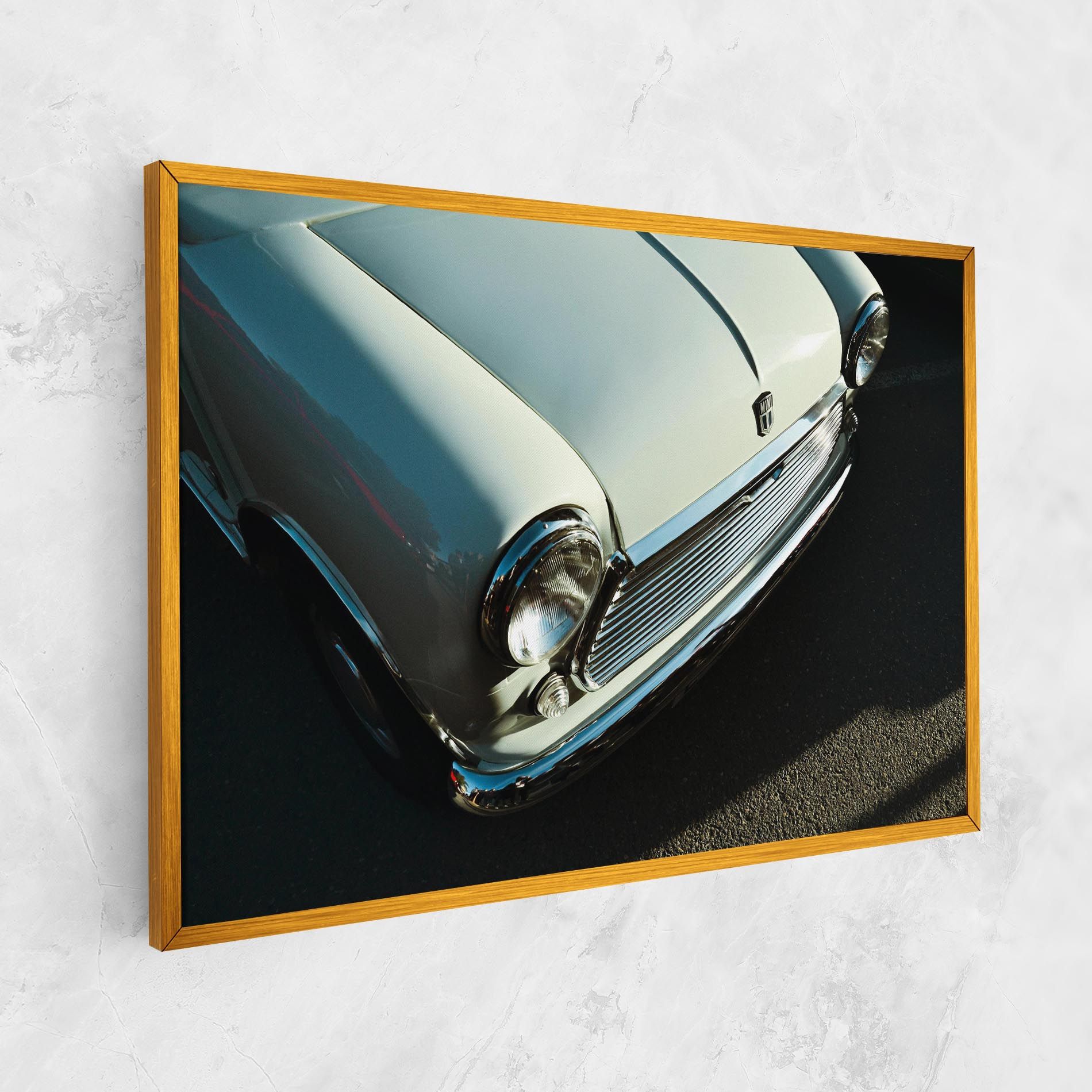 Light Blue Car mockup 1