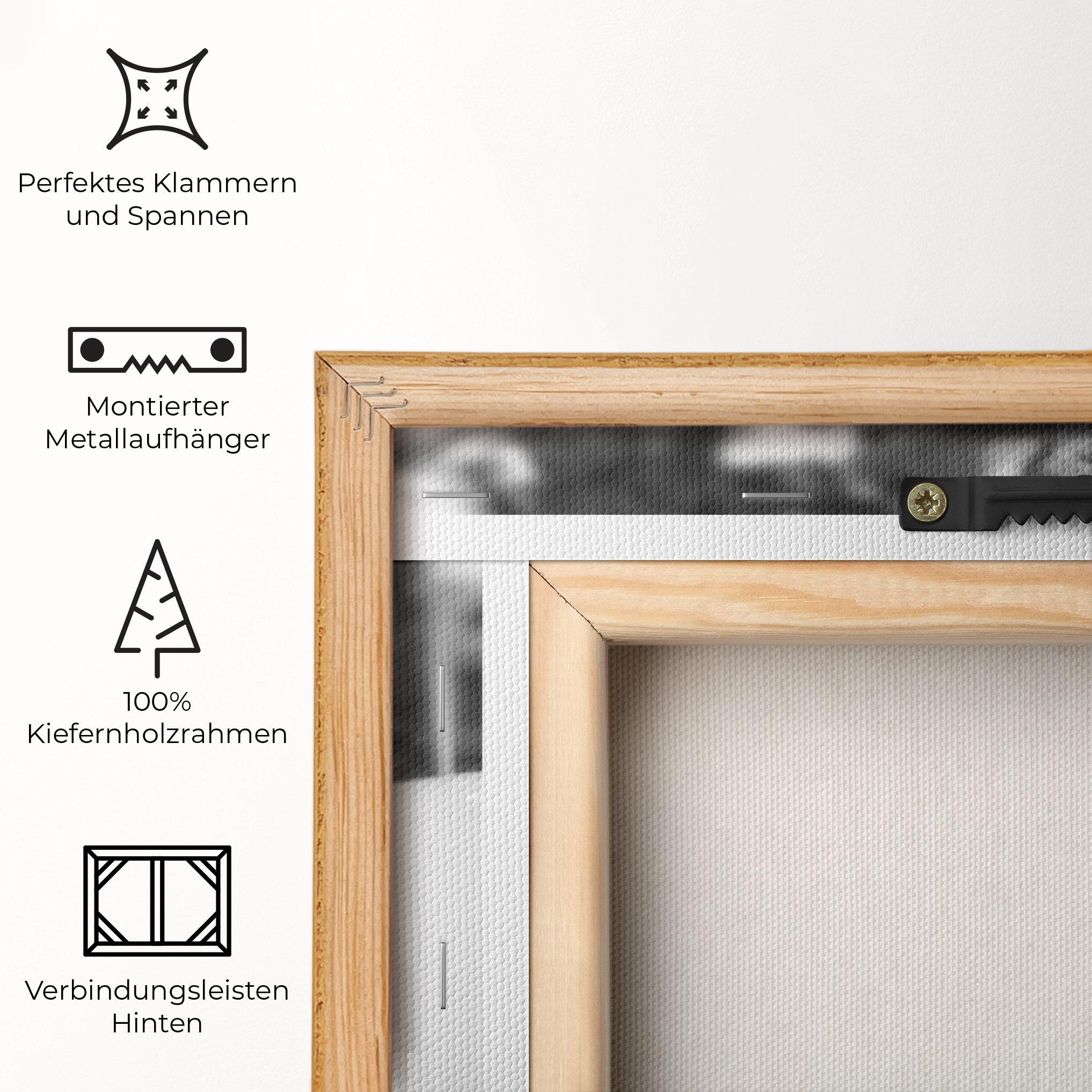 Leinwandbild Closeup Grey Car mockup 5