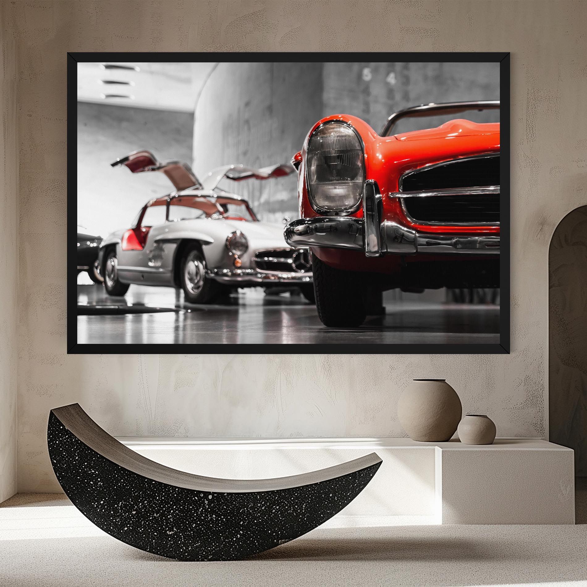 Vintage Red White mockup 8