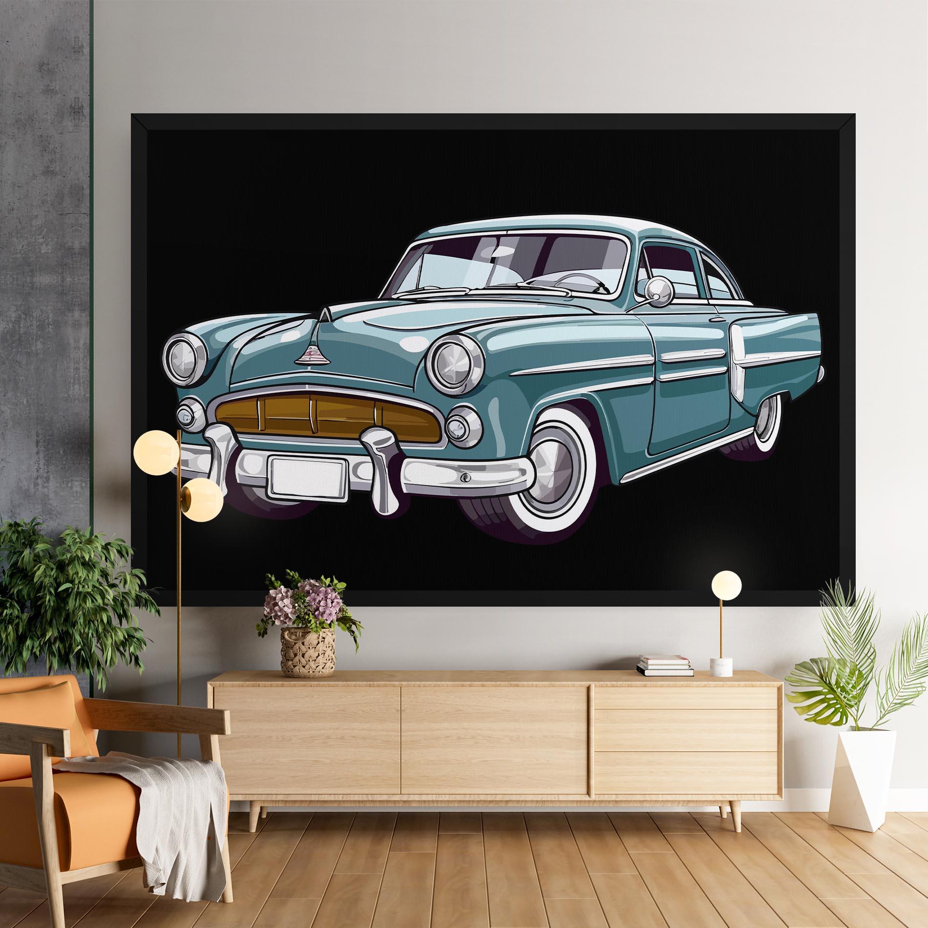 Leinwandbild Ford Thunderbolt mockup 9