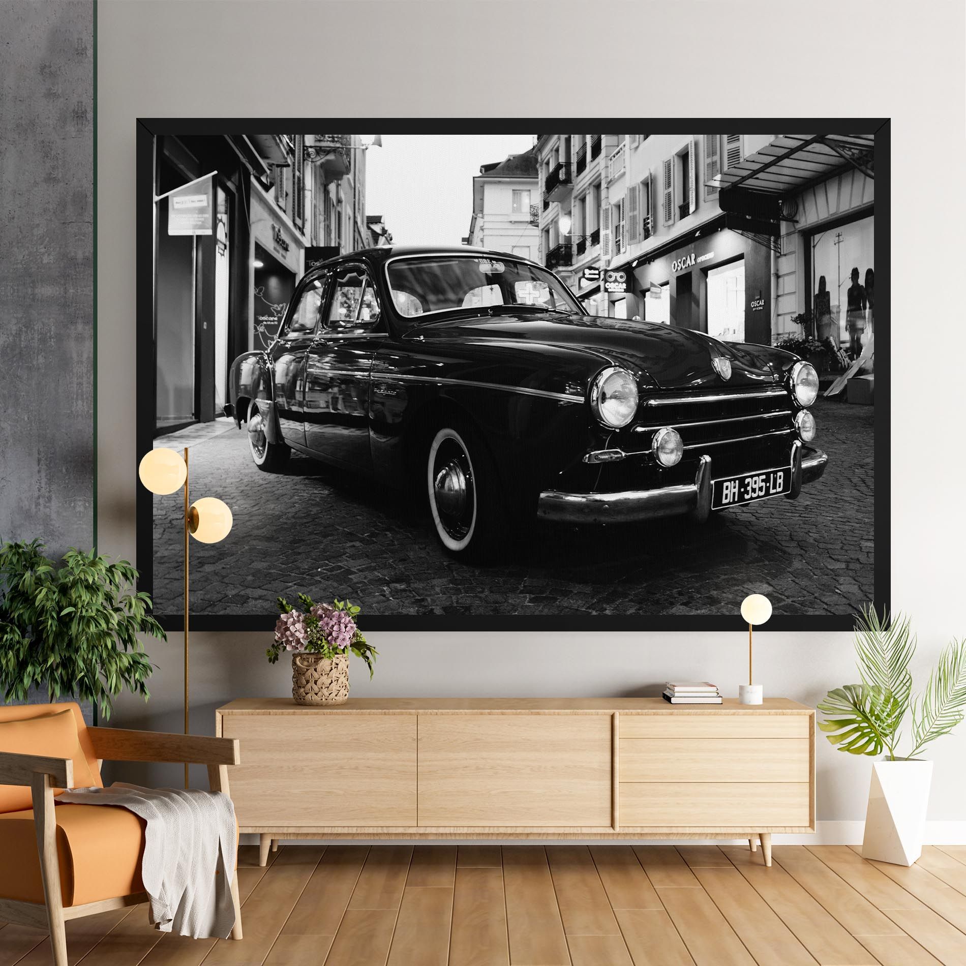 Pretty Black Car mockup 9