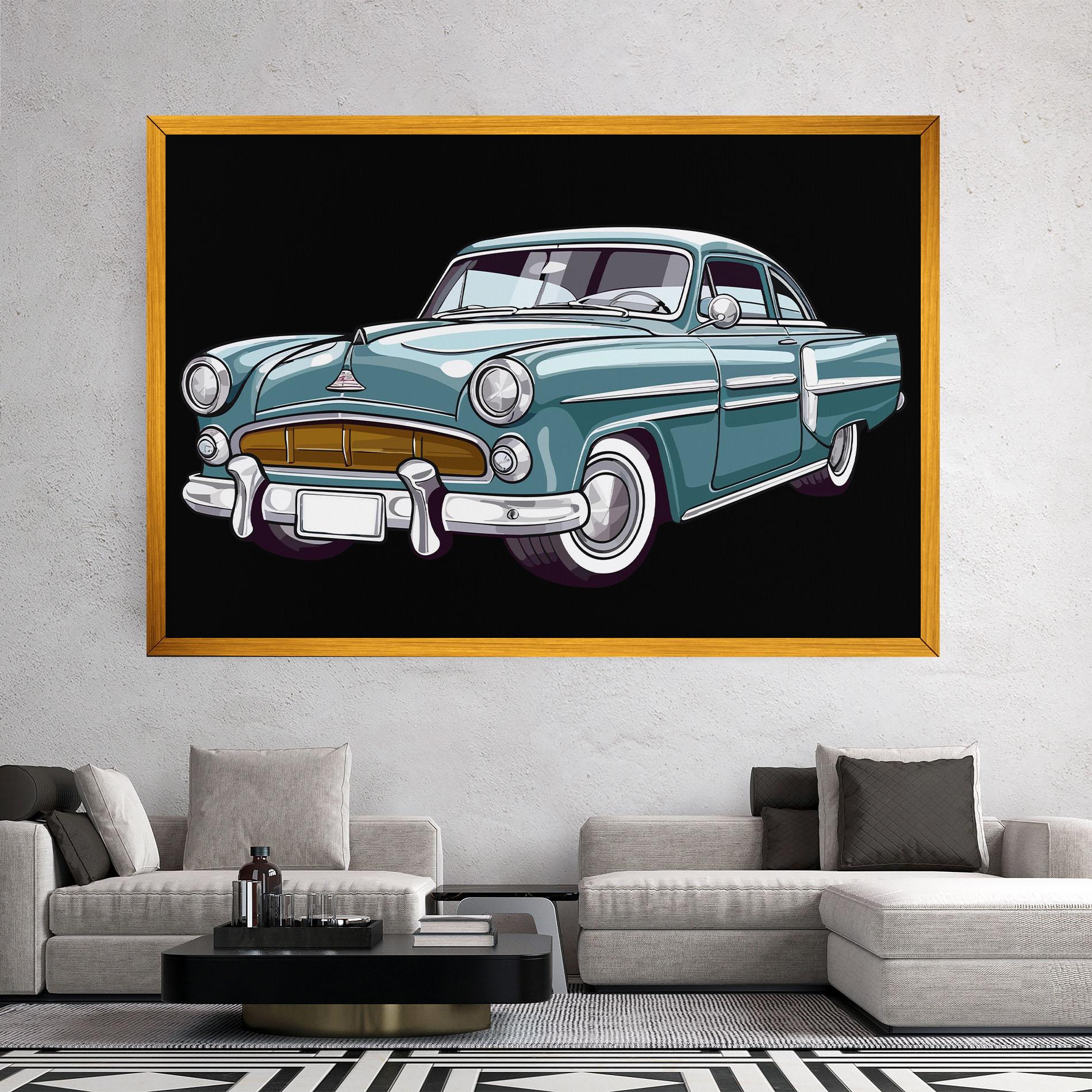 Leinwandbild Ford Thunderbolt mockup 2