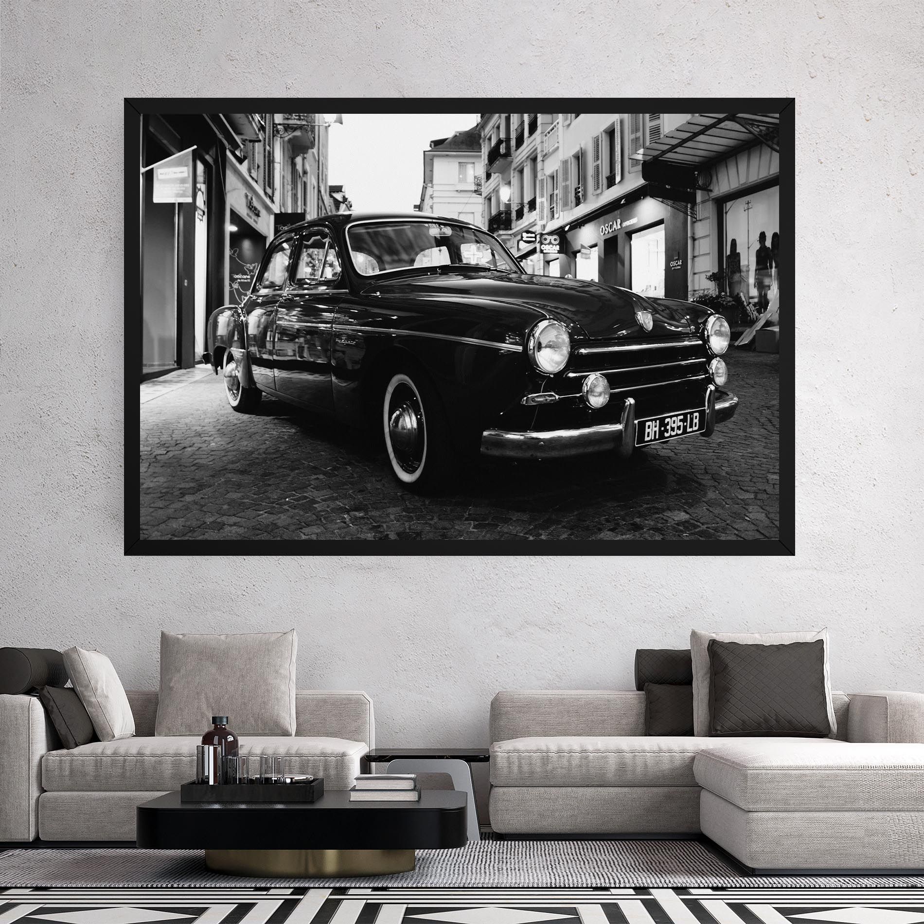 Pretty Black Car mockup 2