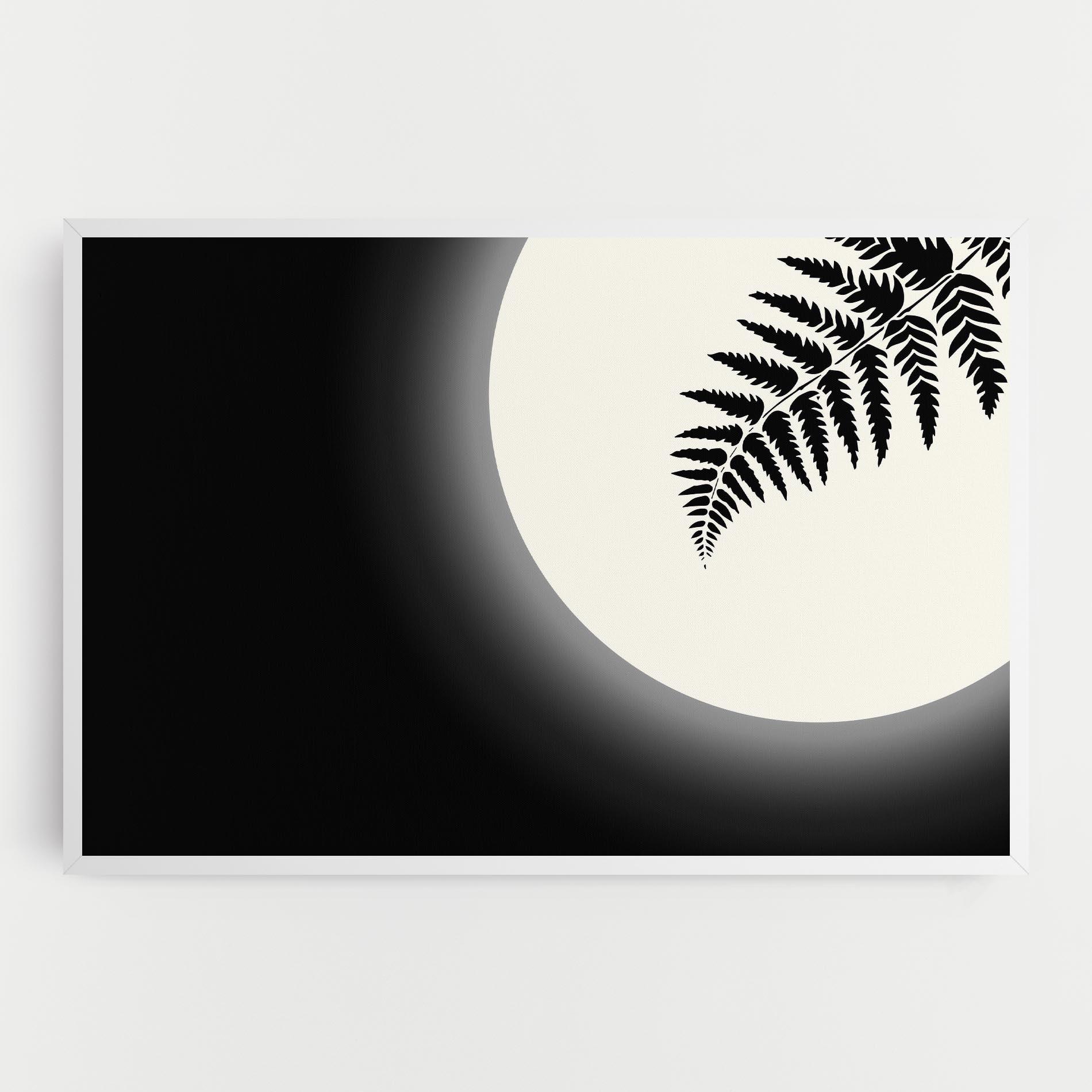 Leinwandbild Full Moon Leaf mockup 0