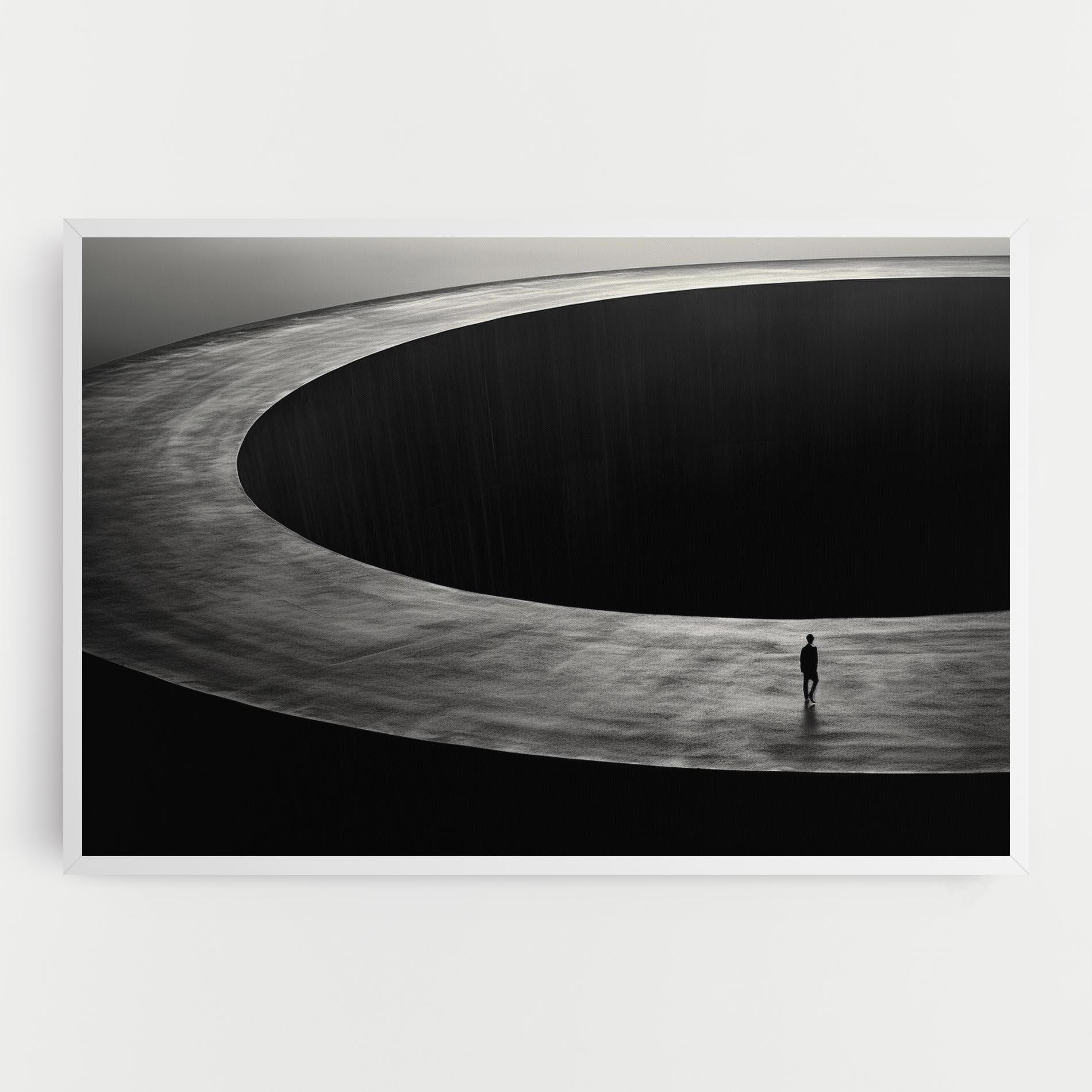 Leinwandbild Man Walking mockup 0