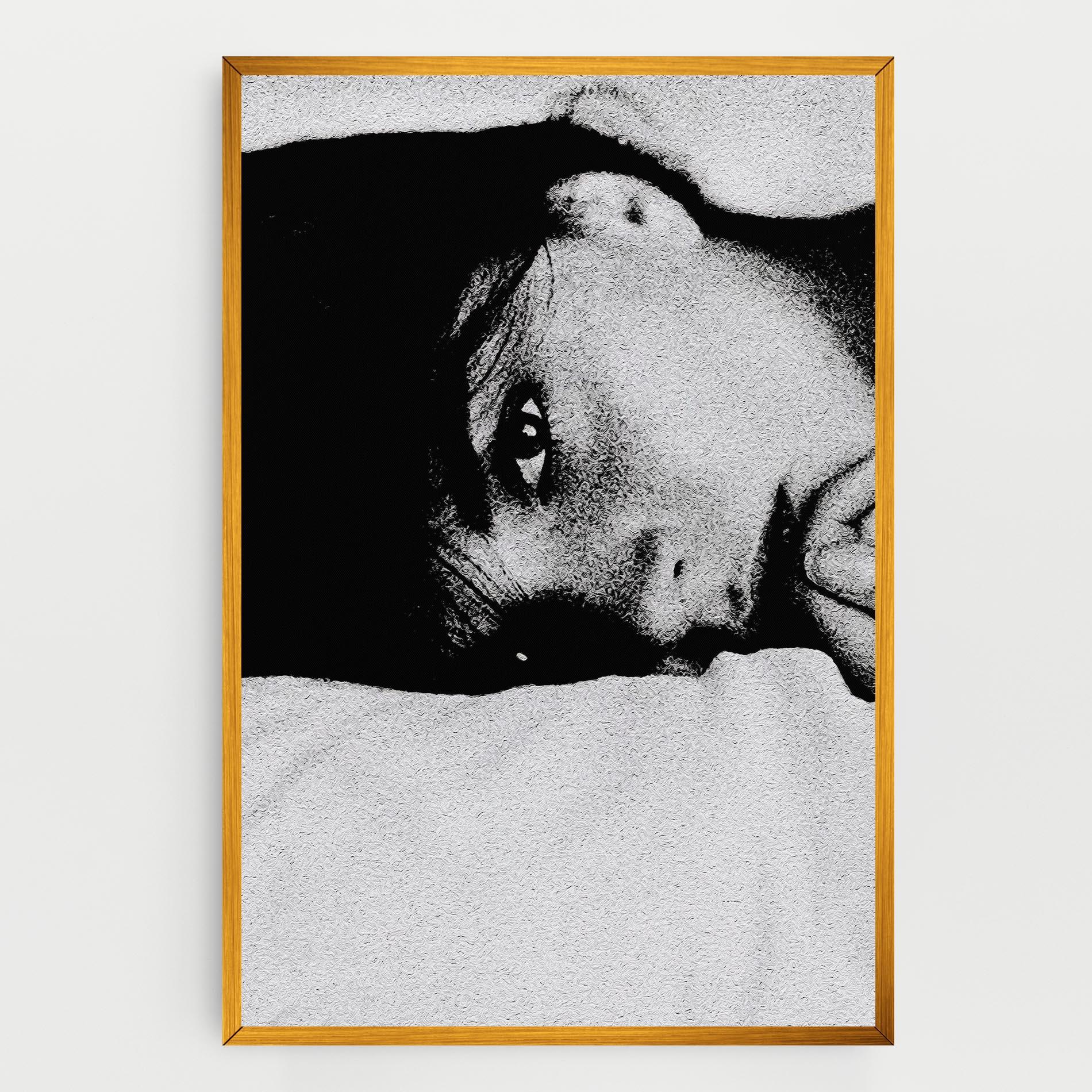 Leinwandbild Eye Contact mockup 0