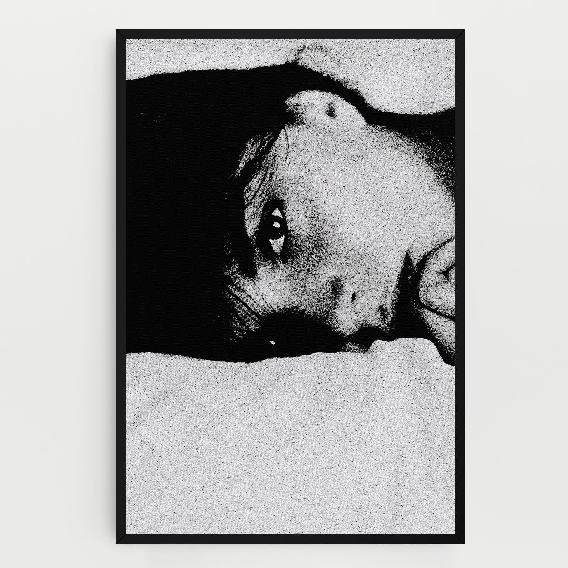 Leinwandbild Eye Contact mockup 0