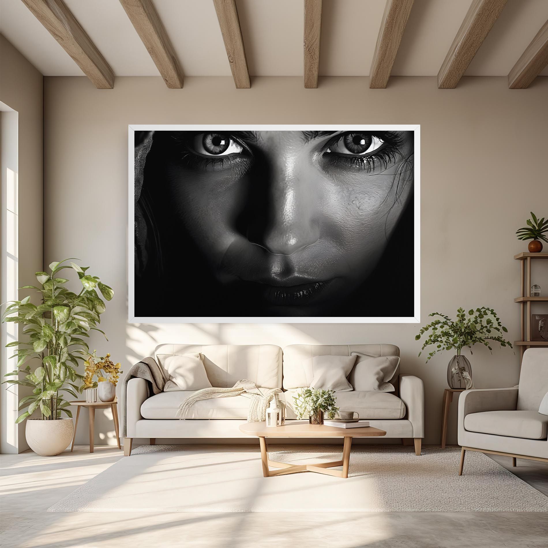 Closeup Portrait mockup 6