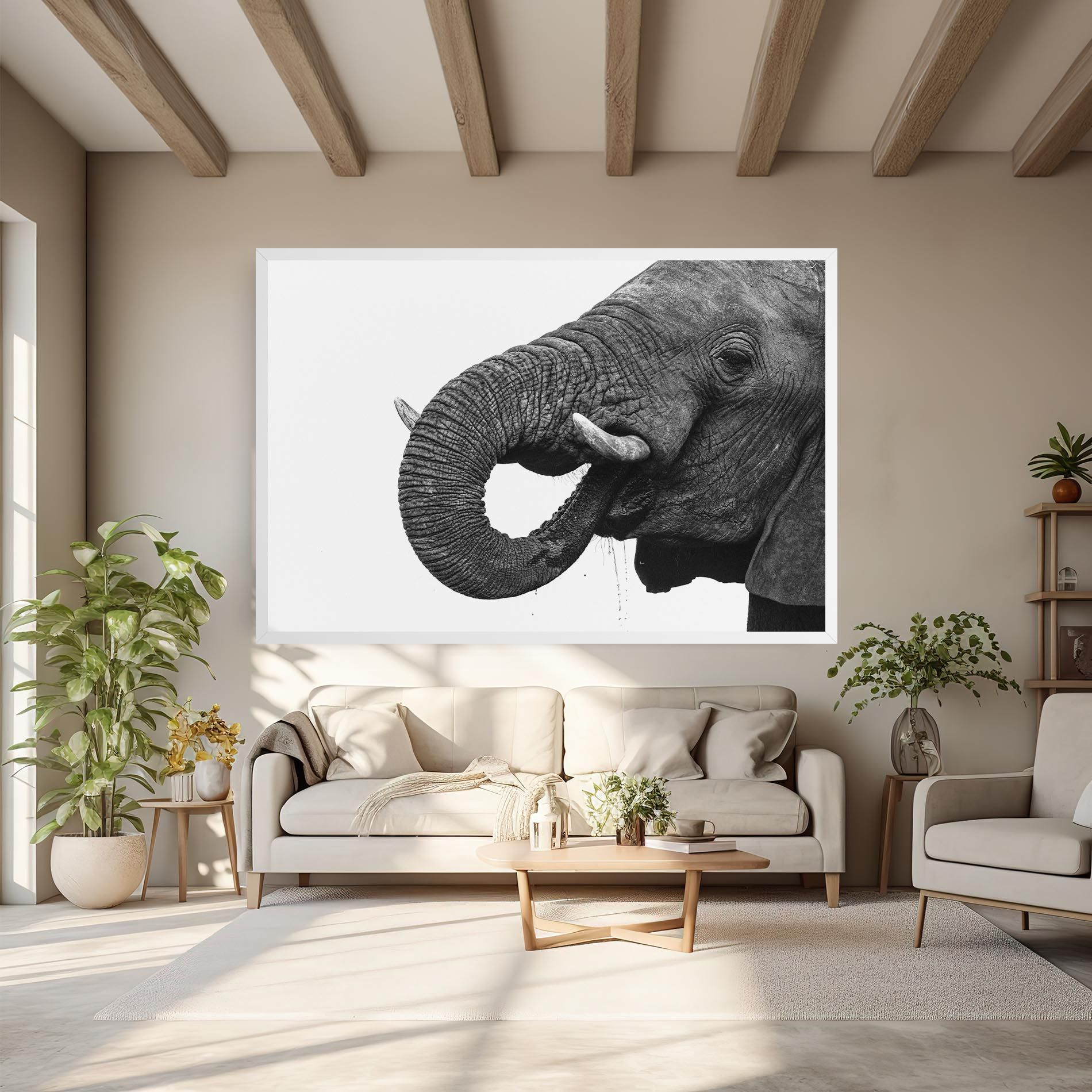 Elephant Drinking mockup 6