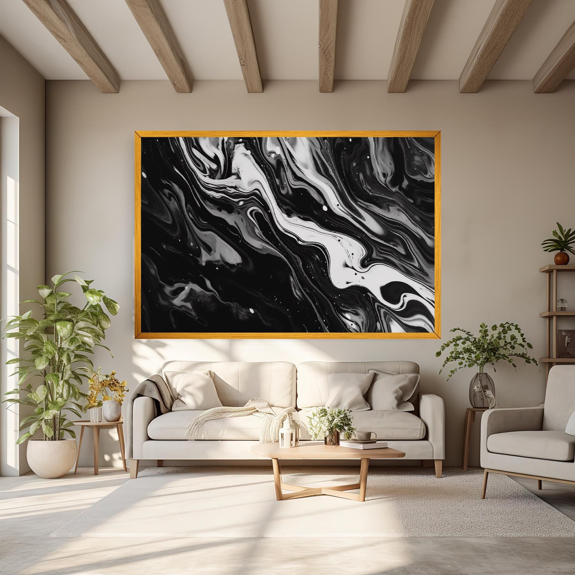 Grey Art Marble mockup 6