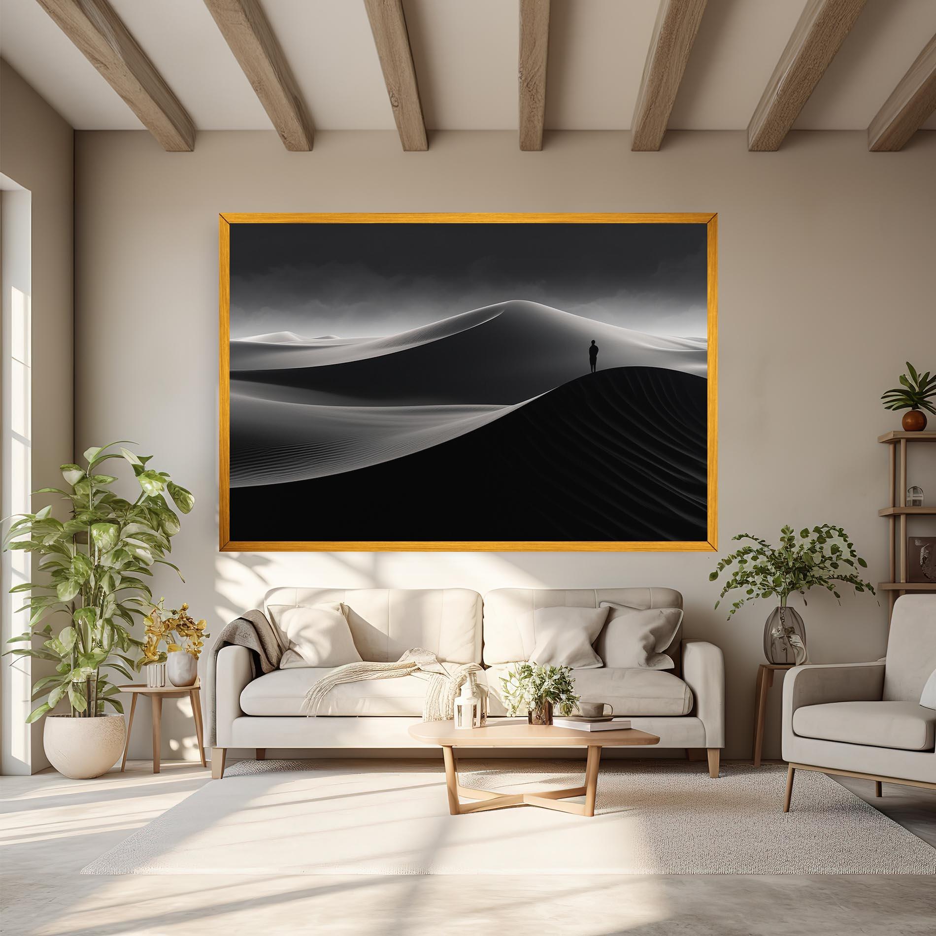 Leinwandbild Grey Dune mockup 6