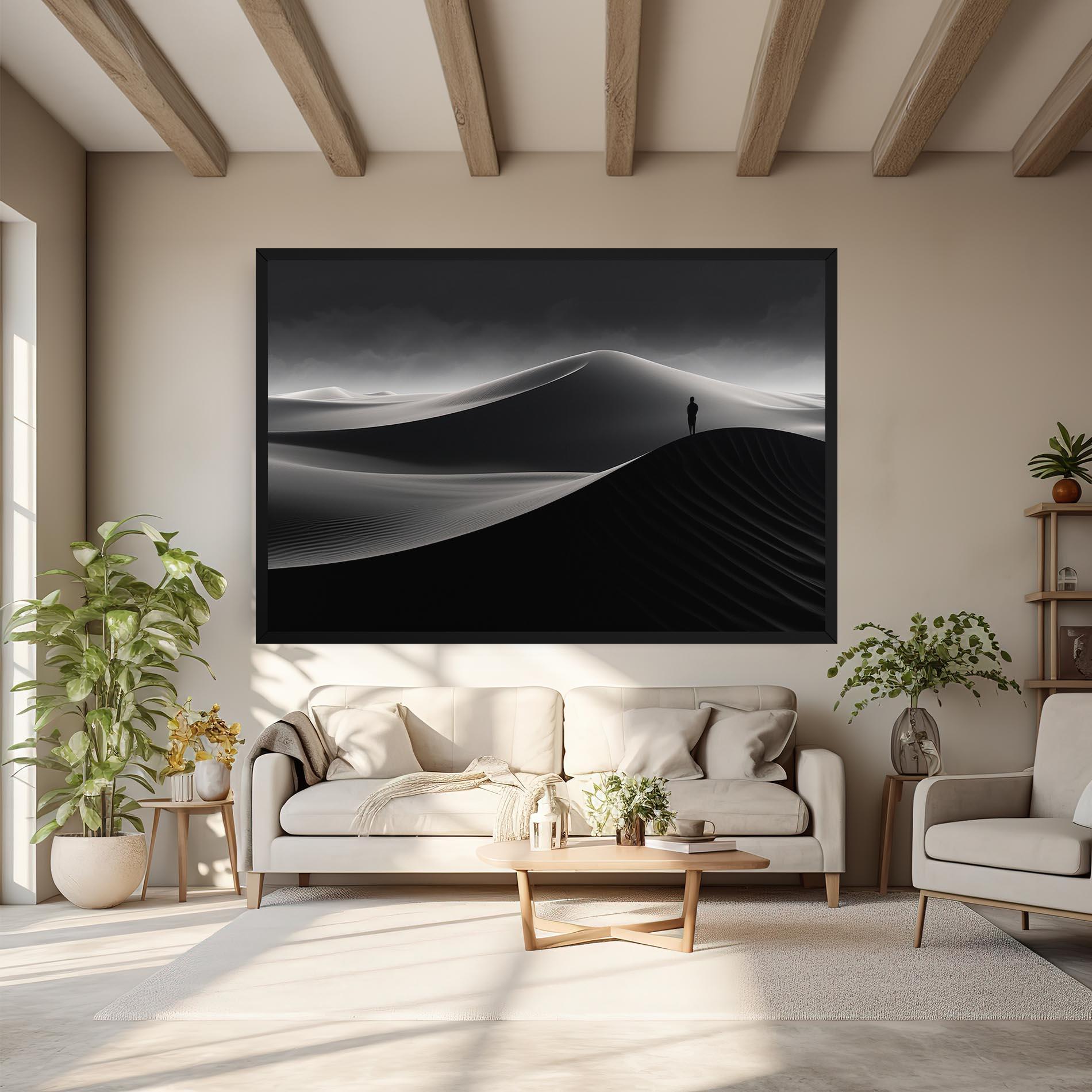 Leinwandbild Grey Dune mockup 6