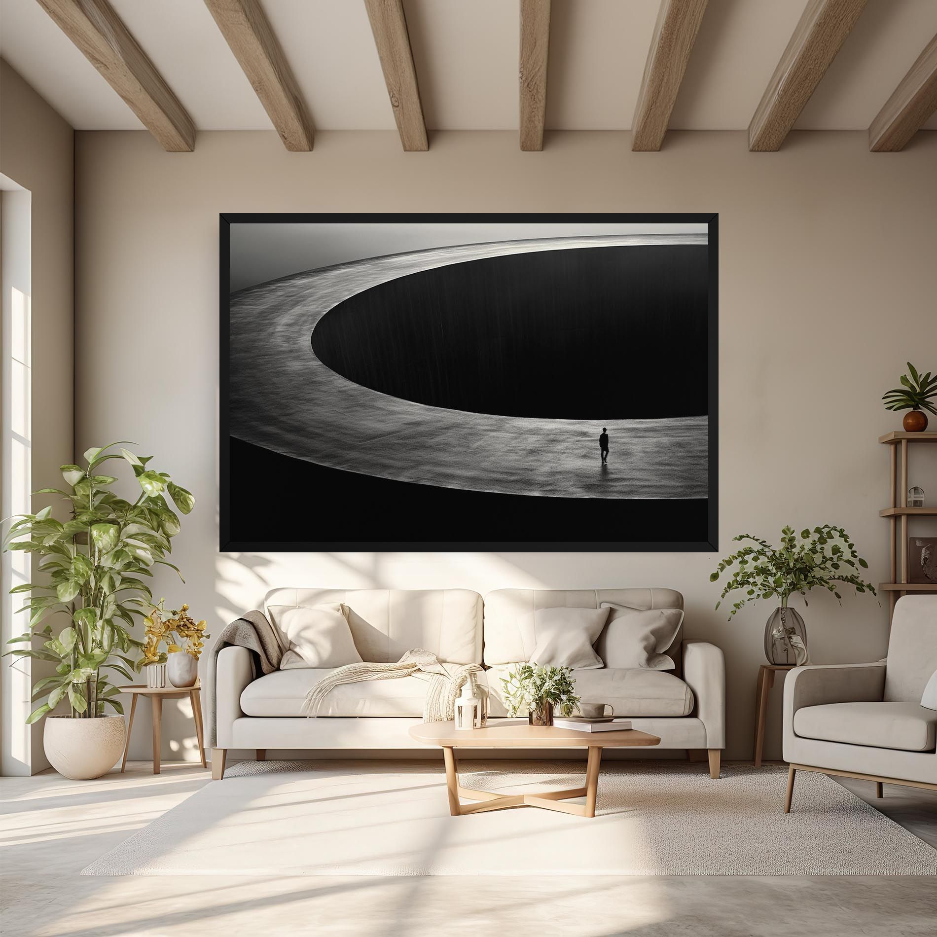 Man Walking mockup 6