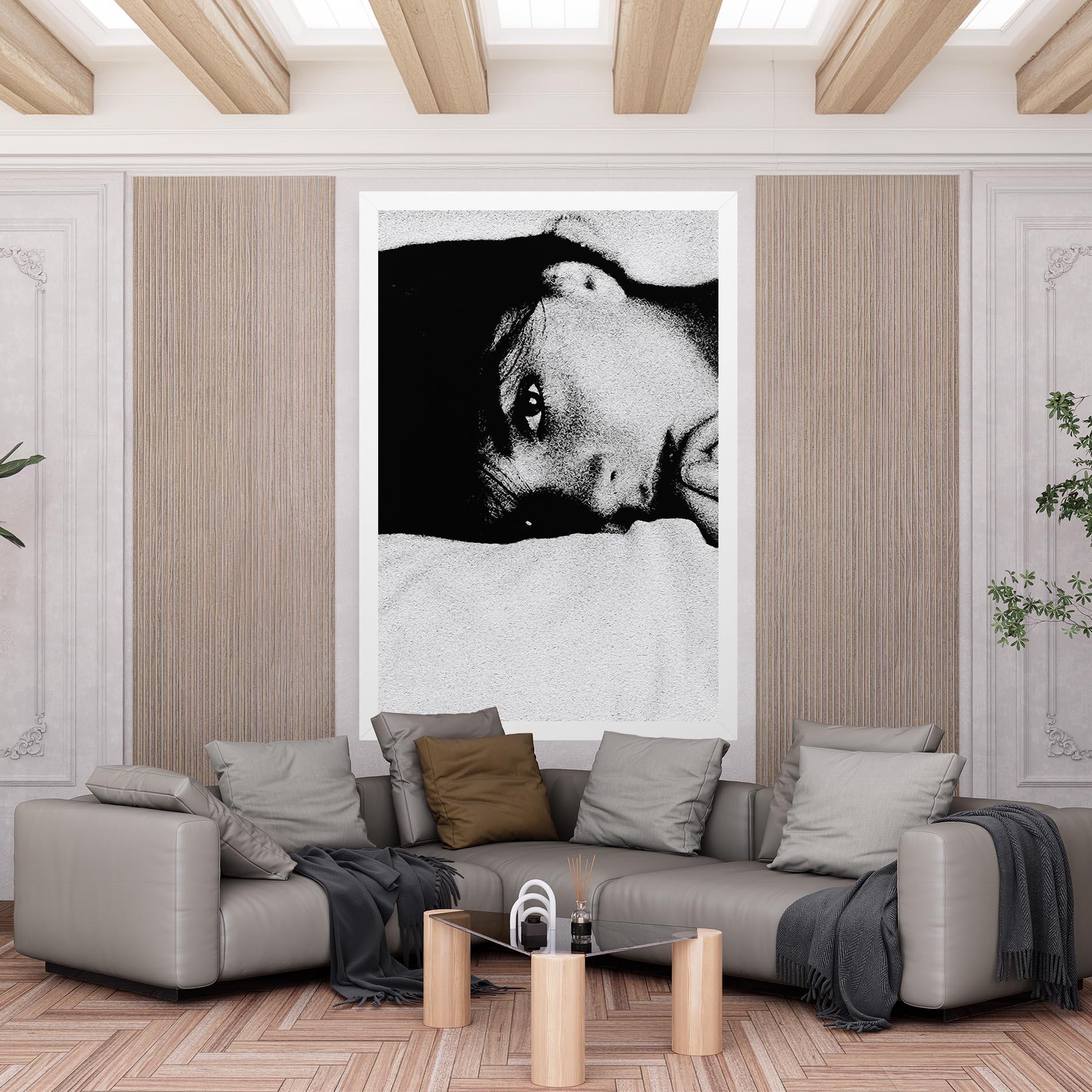 Leinwandbild Eye Contact mockup 6