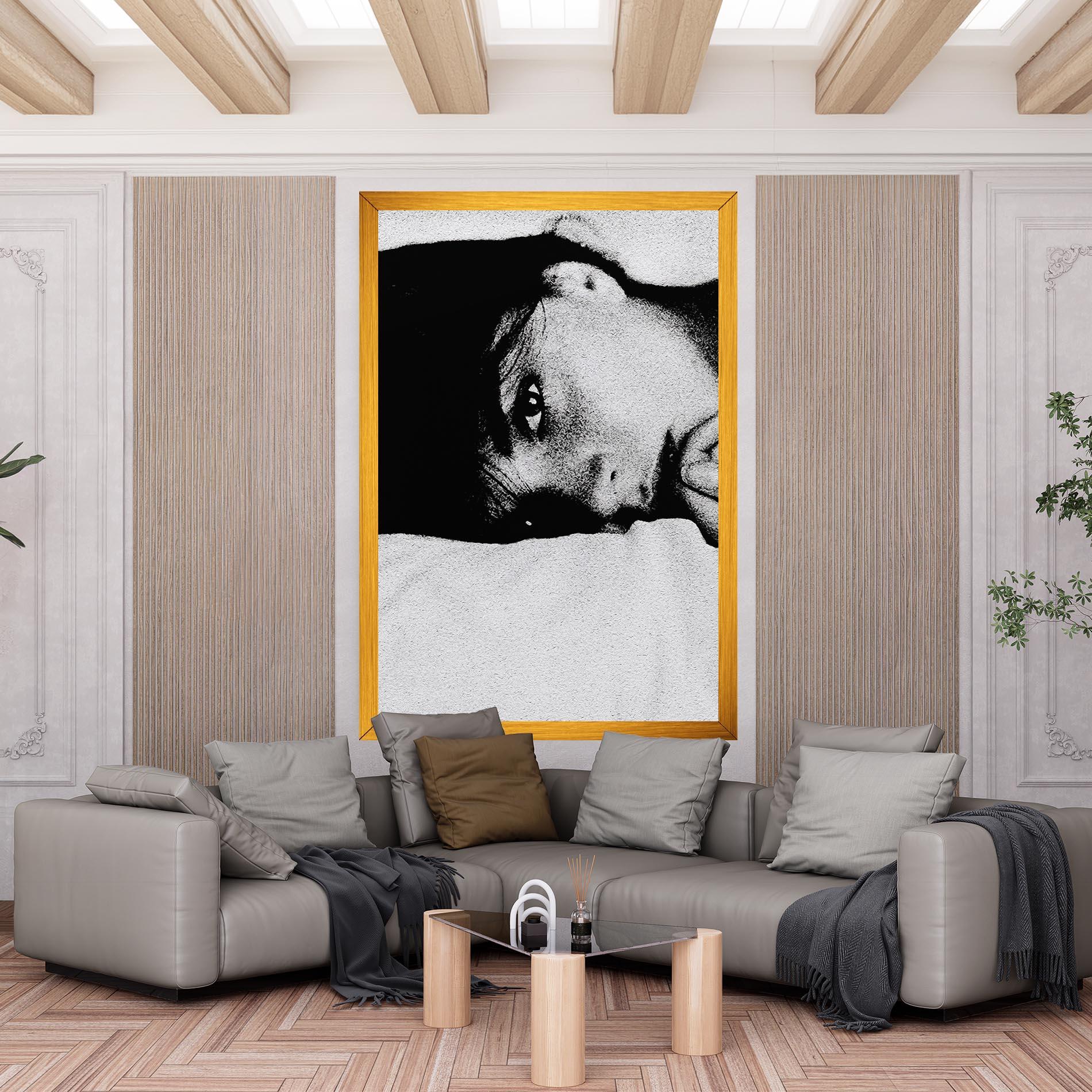 Leinwandbild Eye Contact mockup 6