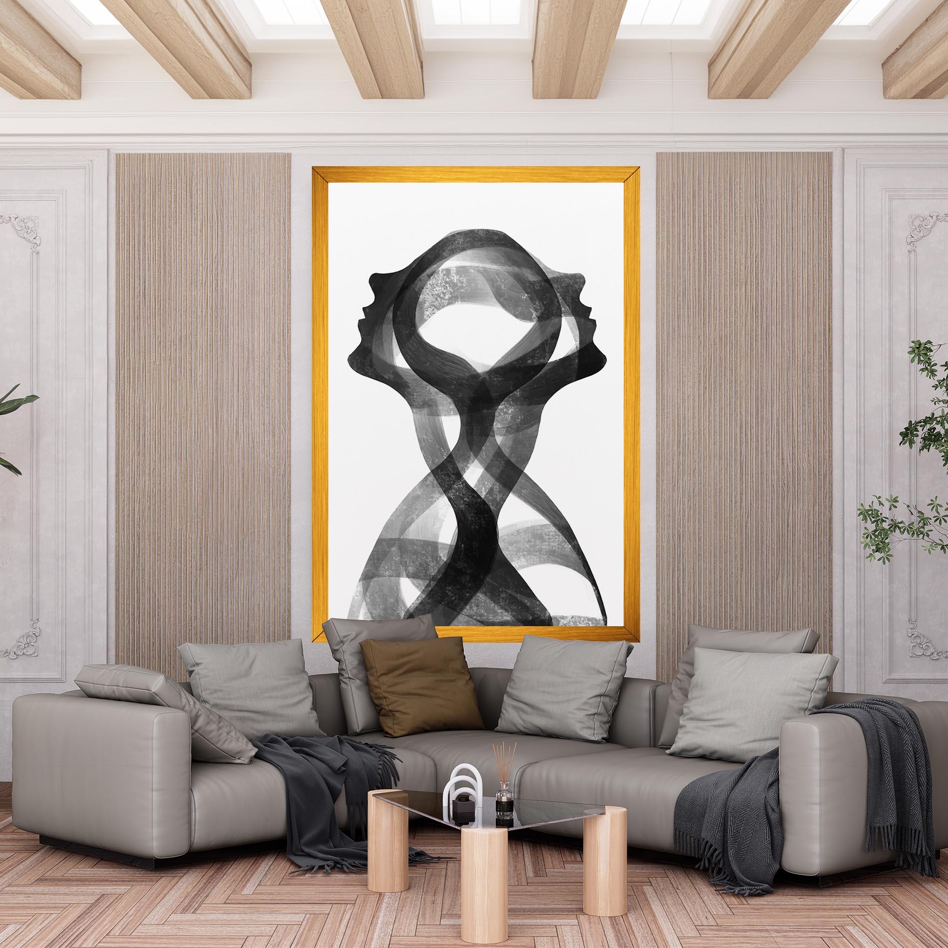 Leinwandbild Human Conection mockup 6