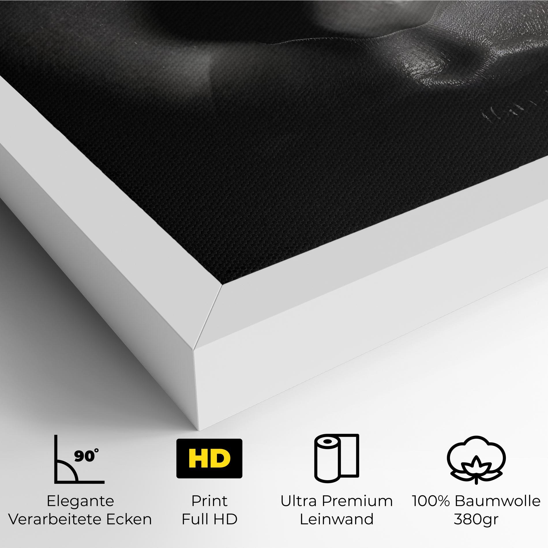 Leinwandbild Closeup Portrait mockup 4