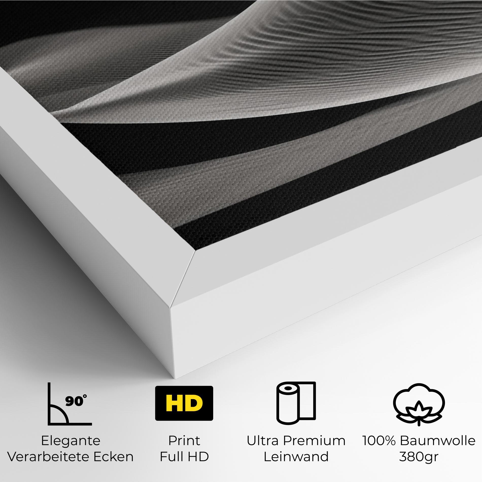 Leinwandbild Dune Silhouette mockup 4