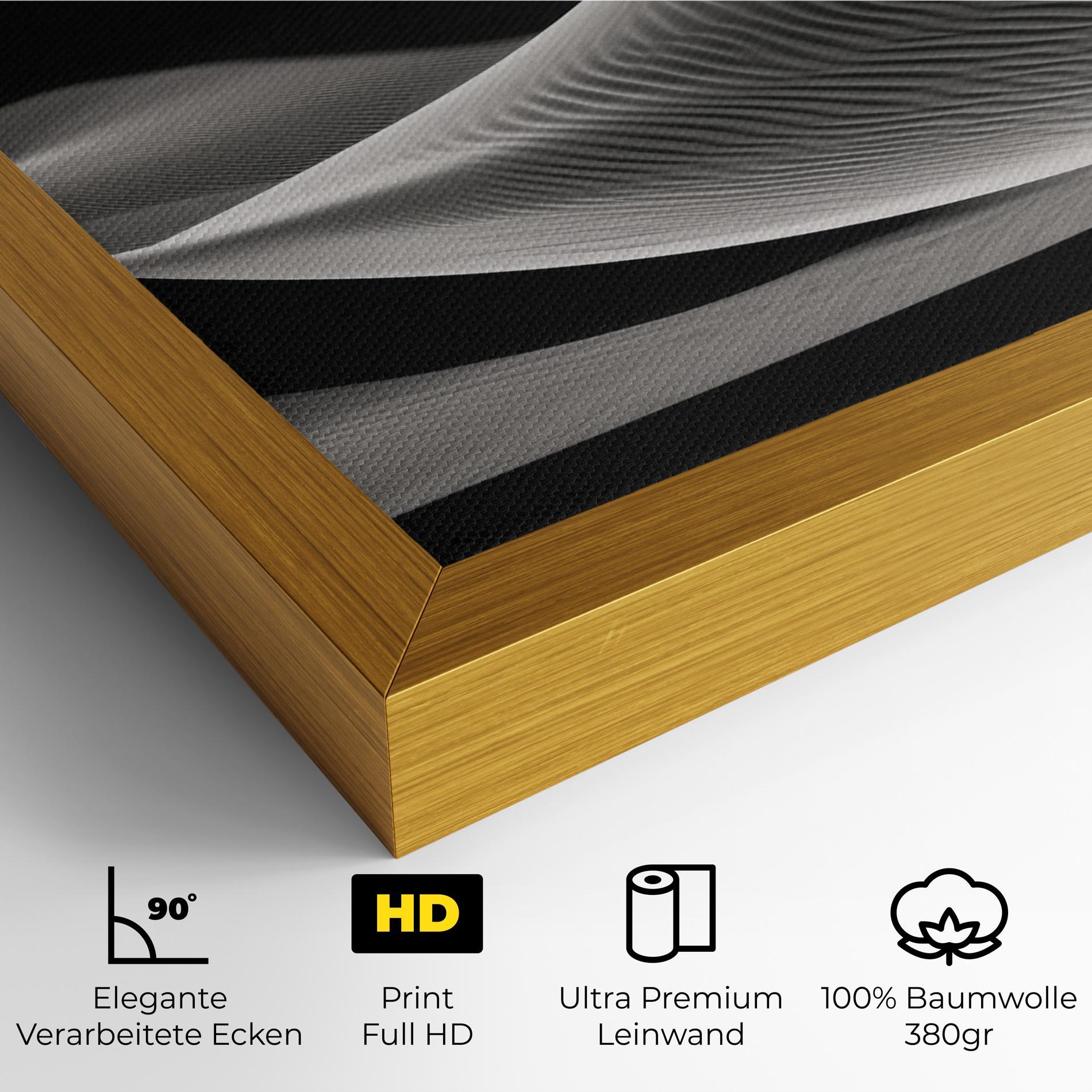 Leinwandbild Dune Silhouette mockup 4