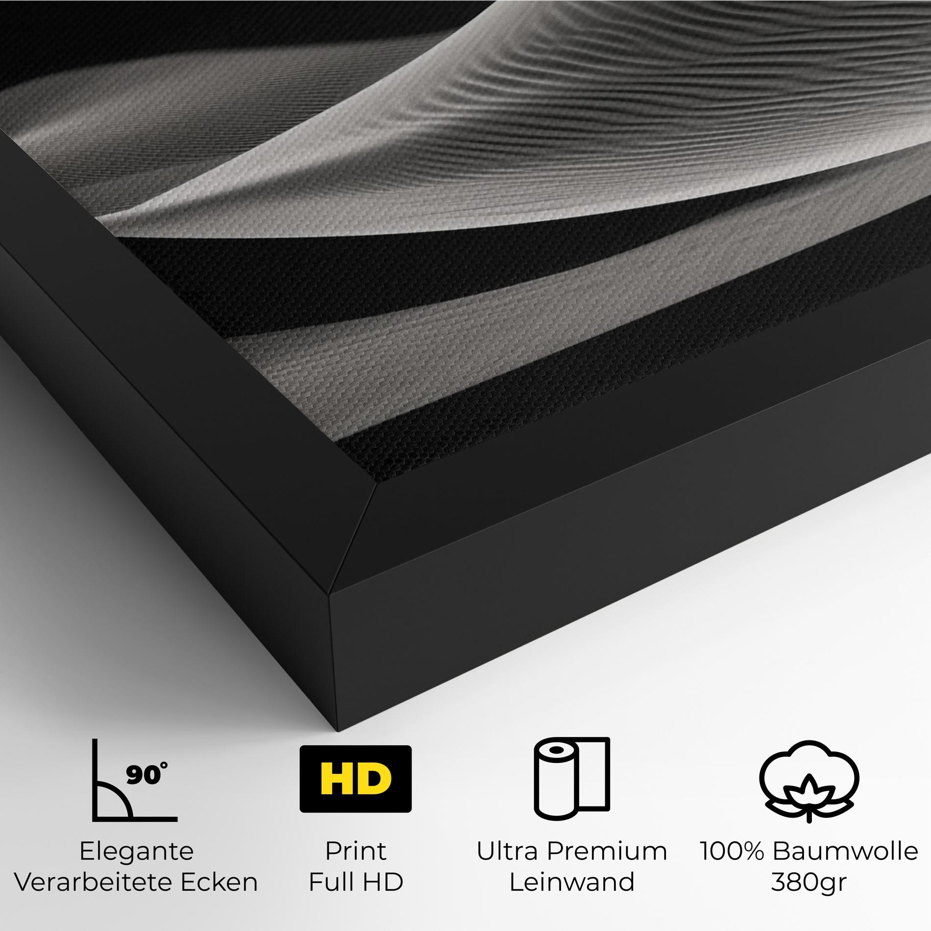 Leinwandbild Dune Silhouette mockup 4