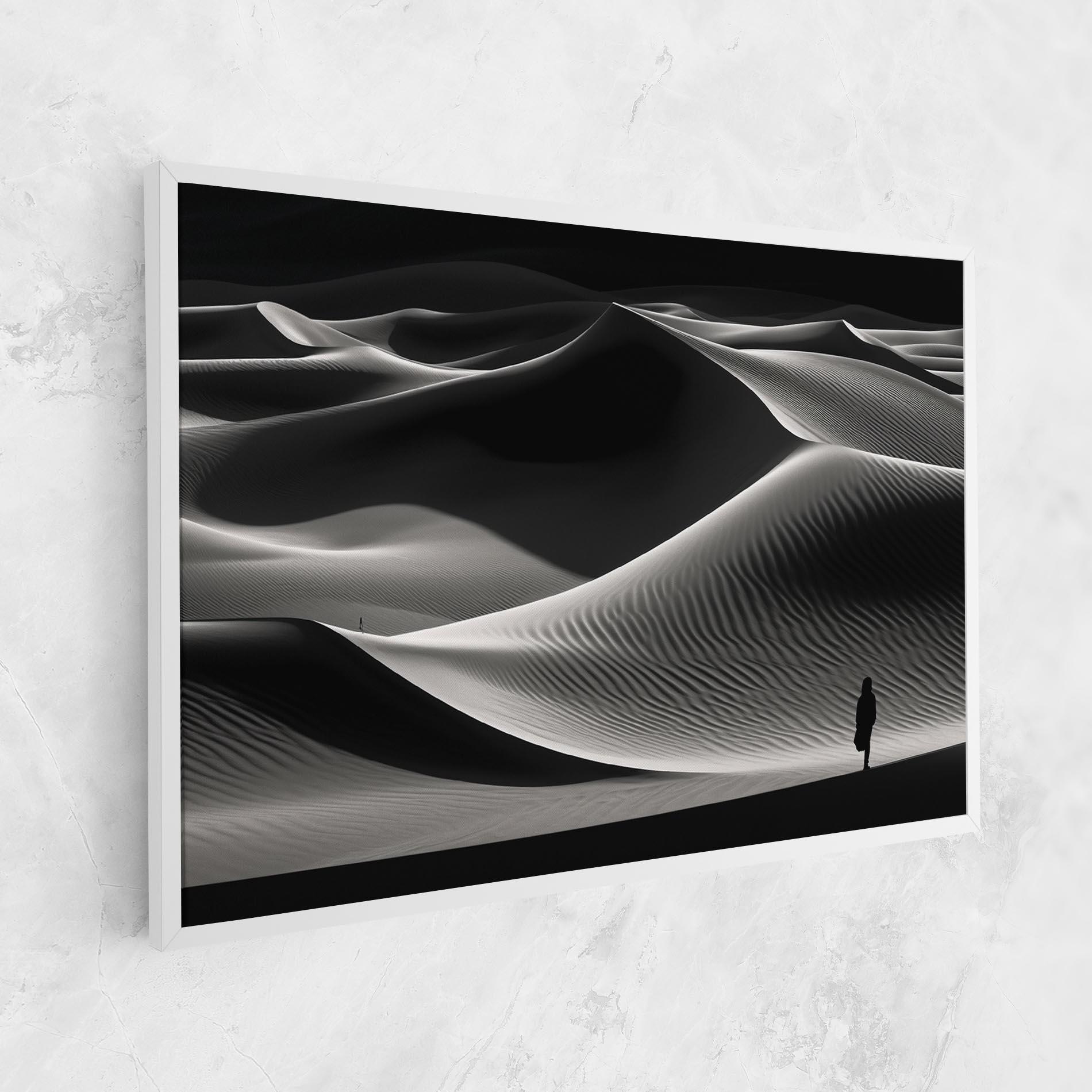 Leinwandbild Dune Silhouette mockup 1
