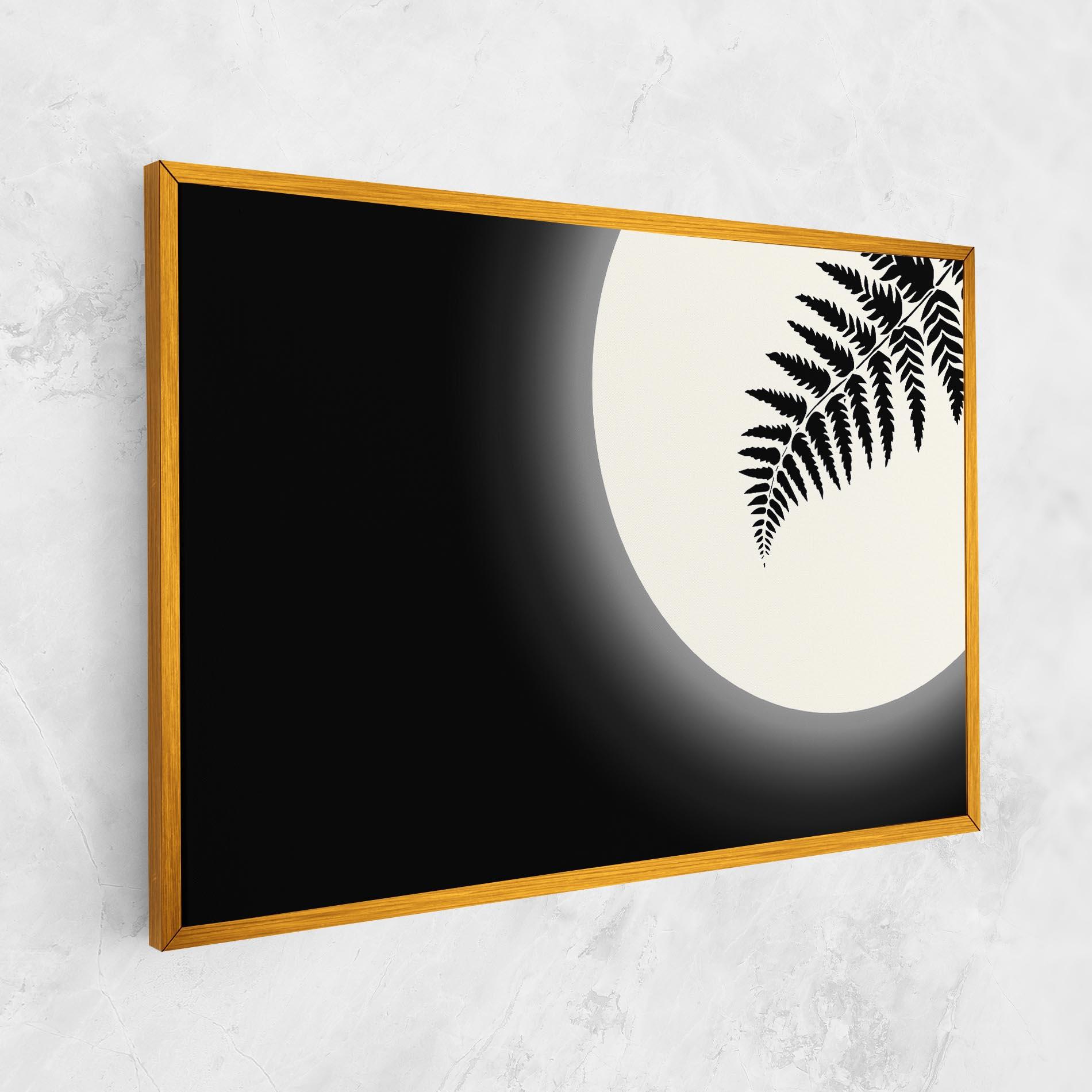 Leinwandbild Full Moon Leaf mockup 1