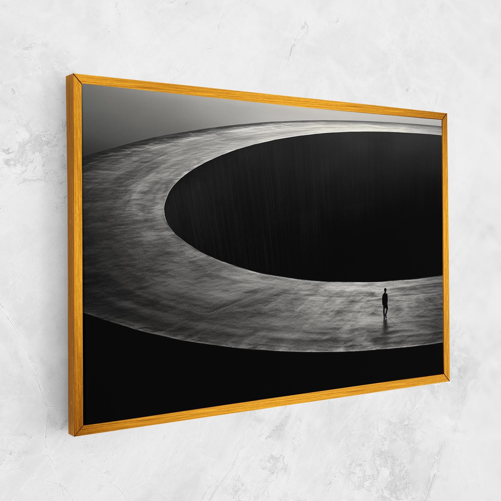 Leinwandbild Man Walking mockup 1