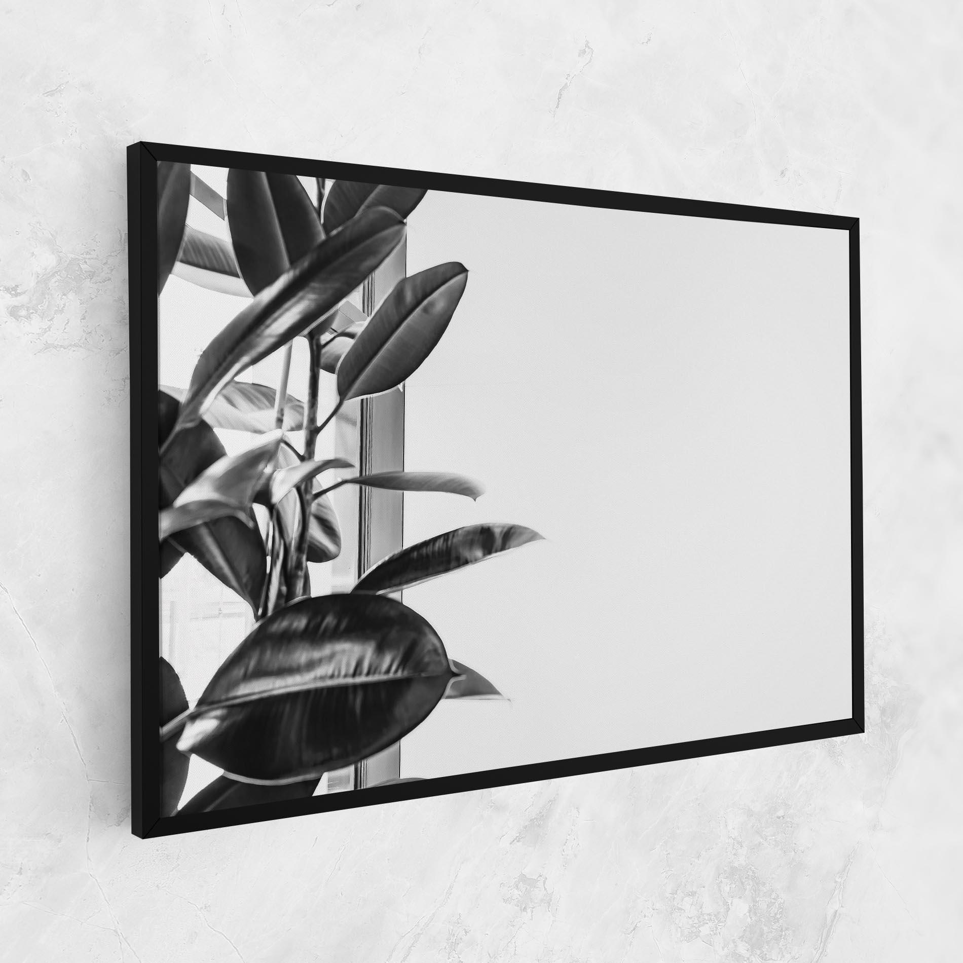 Leinwandbild Grey Plant mockup 1