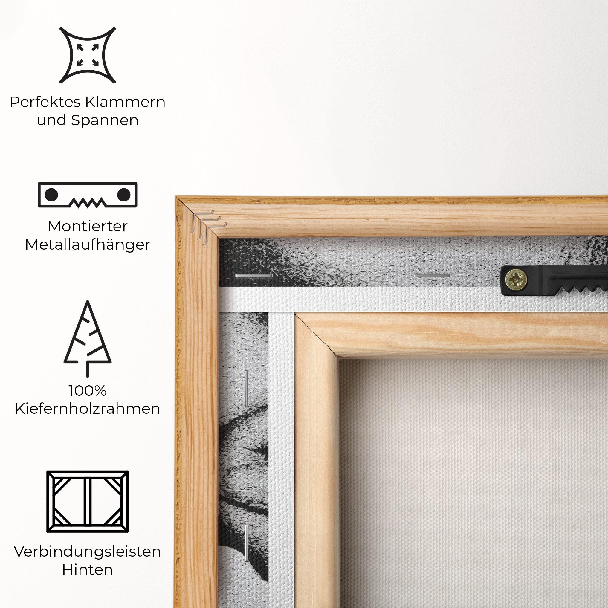 Leinwandbild Eye Contact mockup 5