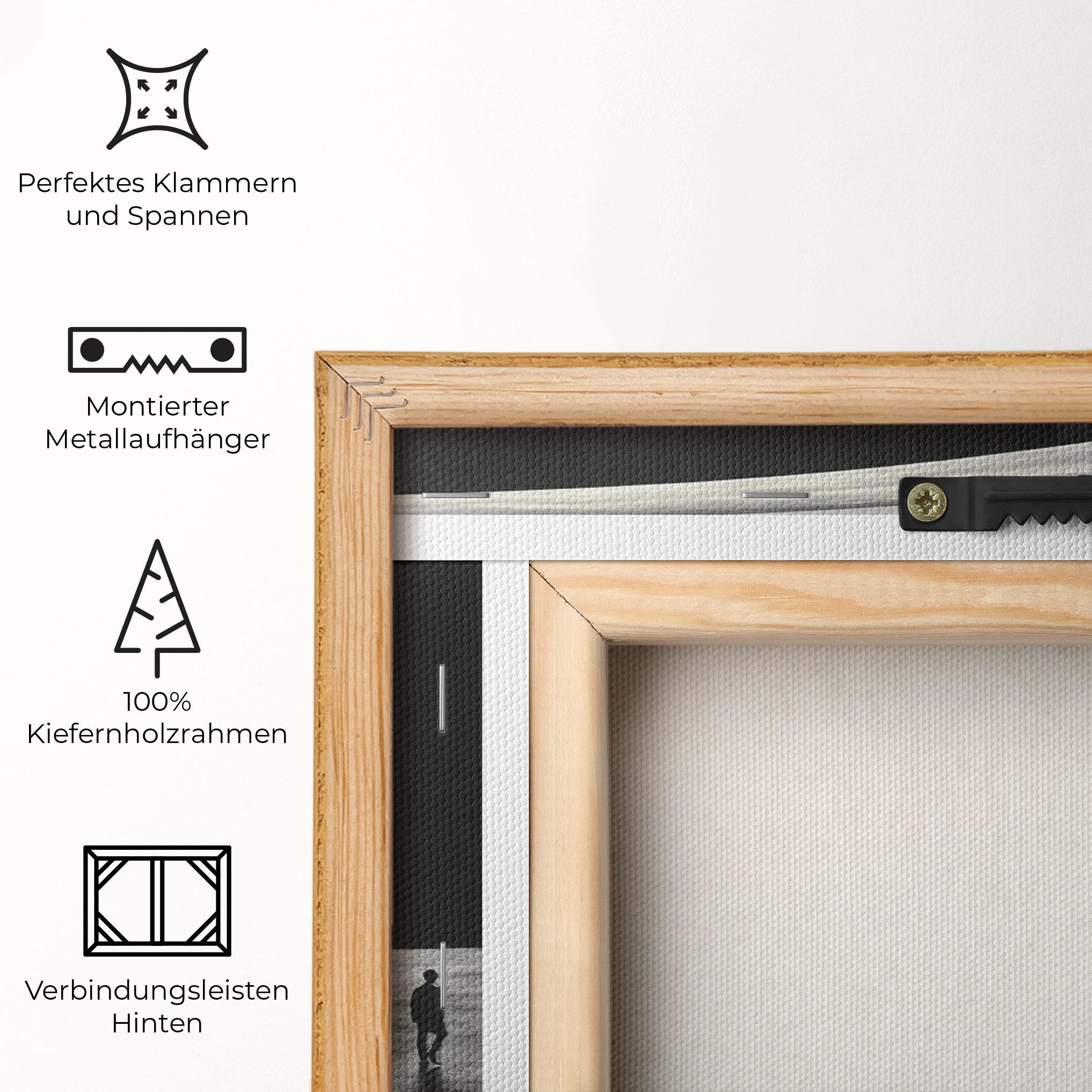 Leinwandbild Man Walking mockup 5